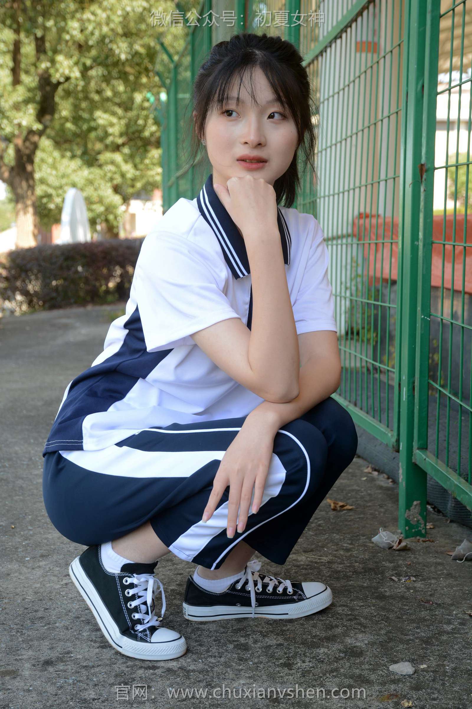 图片[80]-初夏女神 NO.122 安妮 秋冬校服[140P] – 速更版-美库