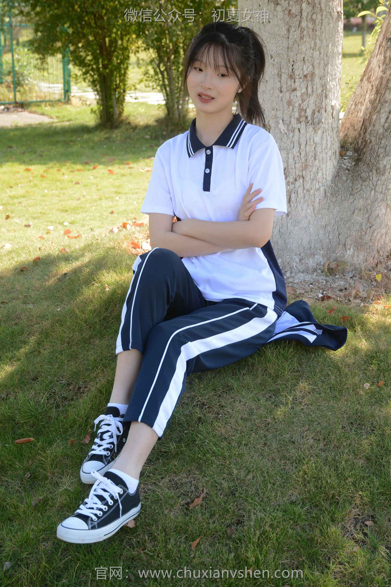 图片[100]-初夏女神 NO.122 安妮 秋冬校服[140P] – 速更版-美库