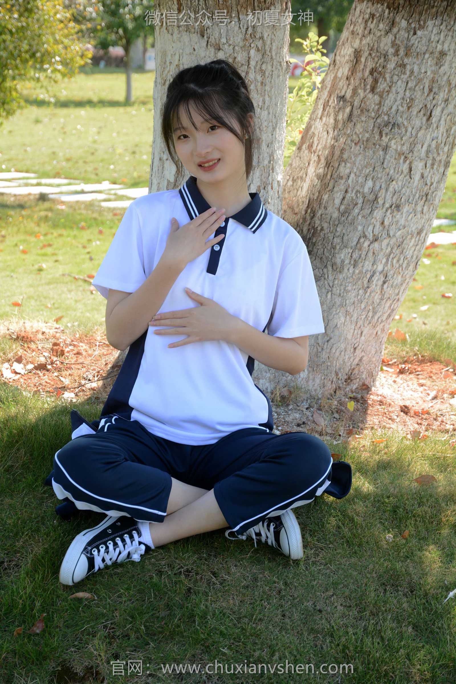 图片[122]-初夏女神 NO.122 安妮 秋冬校服[140P] – 速更版-美库