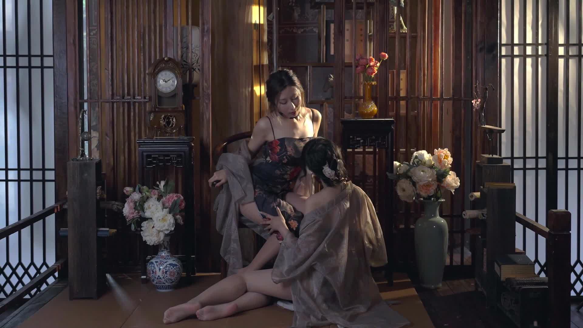 图片[26]-云溪溪  – 奶桃&轩萧学姐 双人旗袍[28P] – 速更版-美库