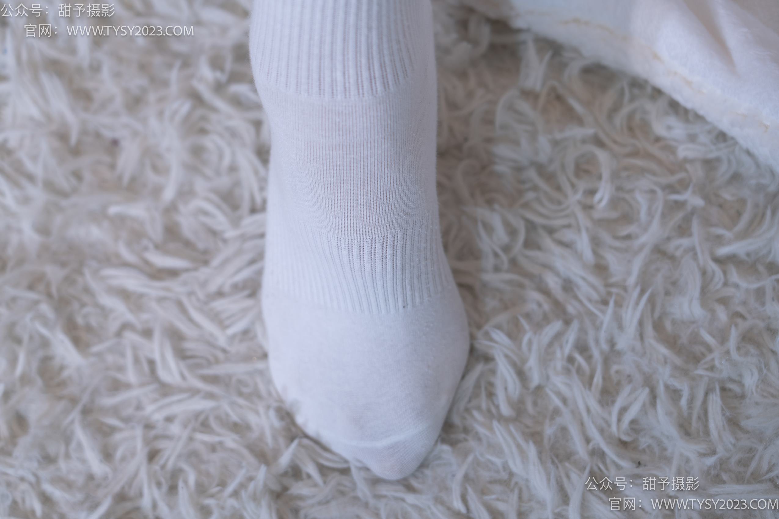 图片[83]-甜予摄影 NO.017 栗栗-板鞋、白棉袜、肉丝[130P] – 速更版-美库