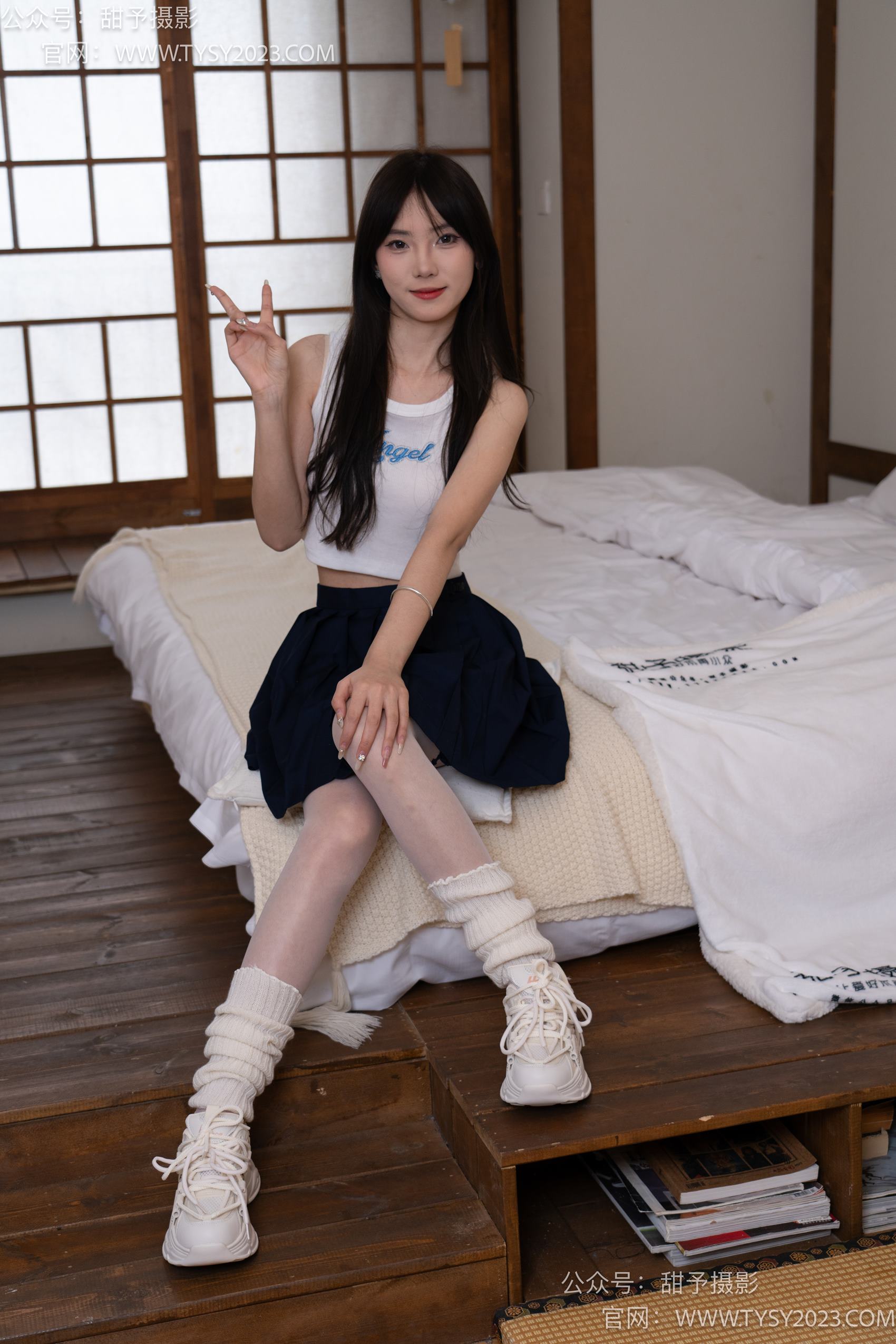 图片[73]-甜予摄影 NO.018 璇璇-运动鞋、白丝[131P] – 速更版-美库