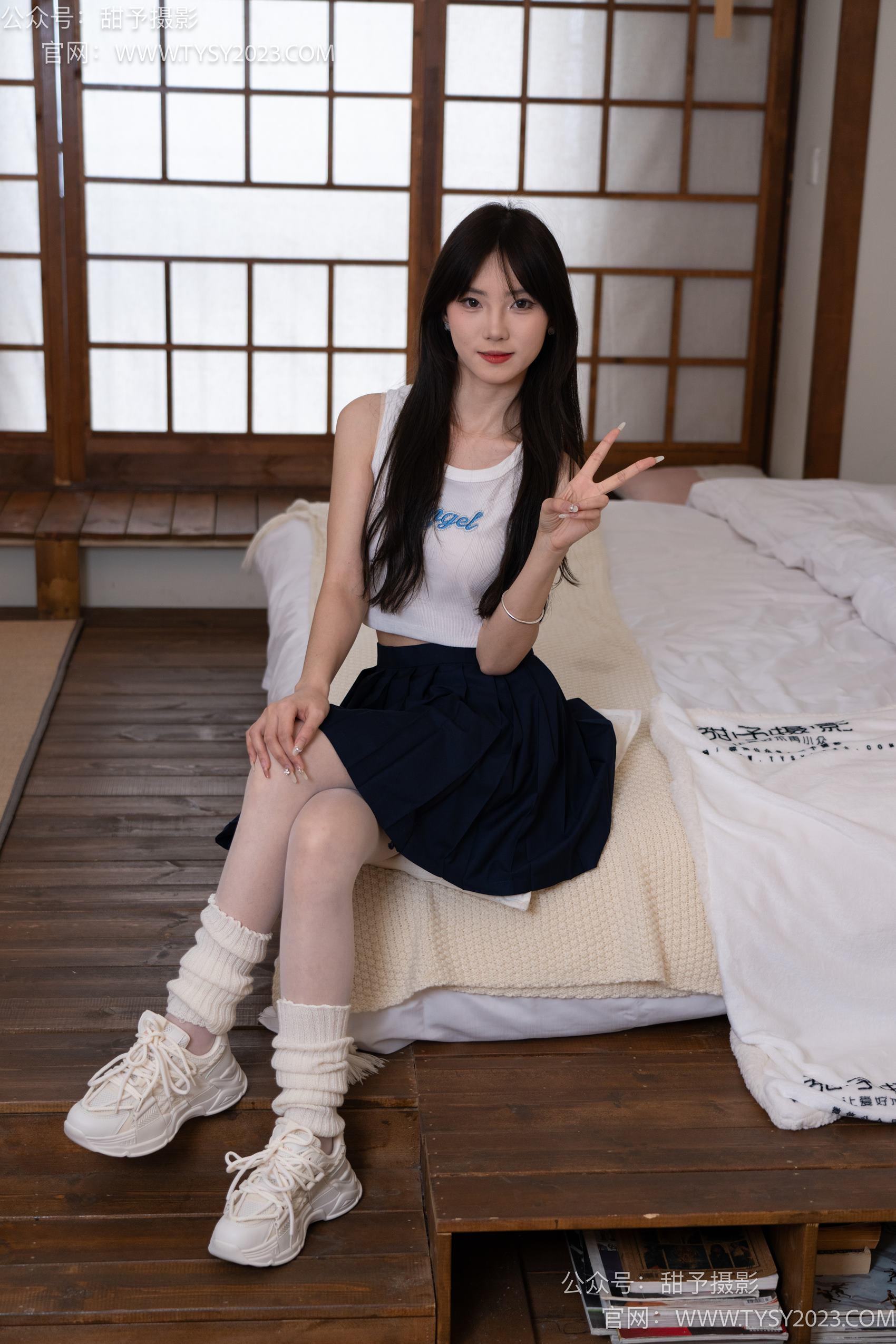 图片[82]-甜予摄影 NO.018 璇璇-运动鞋、白丝[131P] – 速更版-美库
