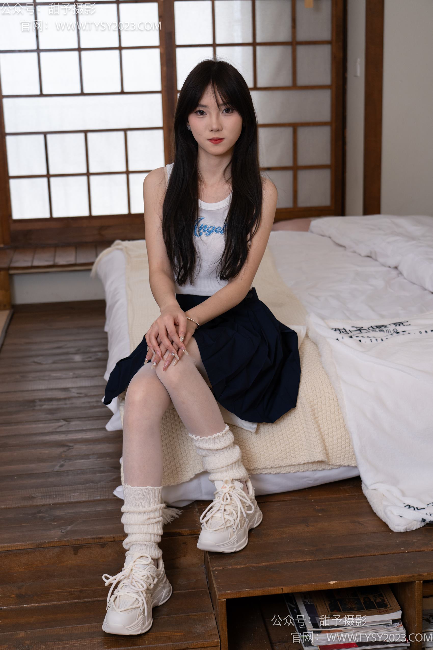 图片[88]-甜予摄影 NO.018 璇璇-运动鞋、白丝[131P] – 速更版-美库