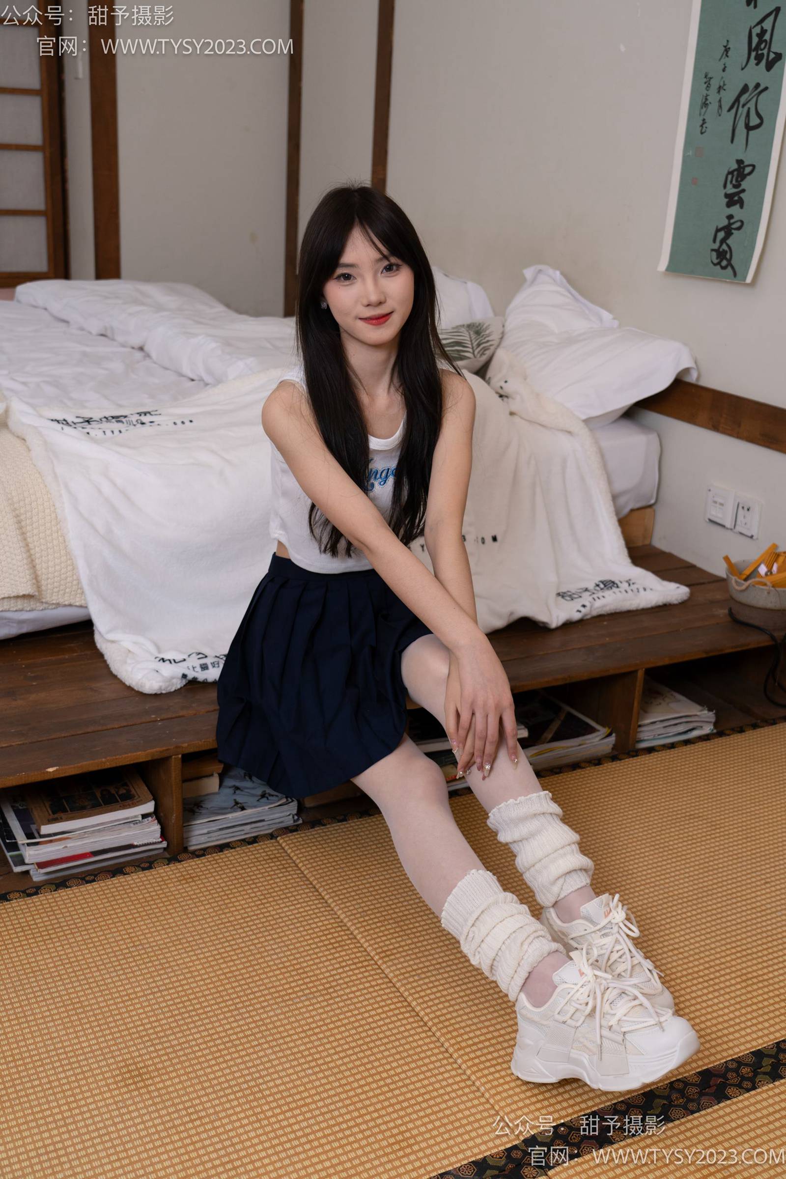 图片[94]-甜予摄影 NO.018 璇璇-运动鞋、白丝[131P] – 速更版-美库