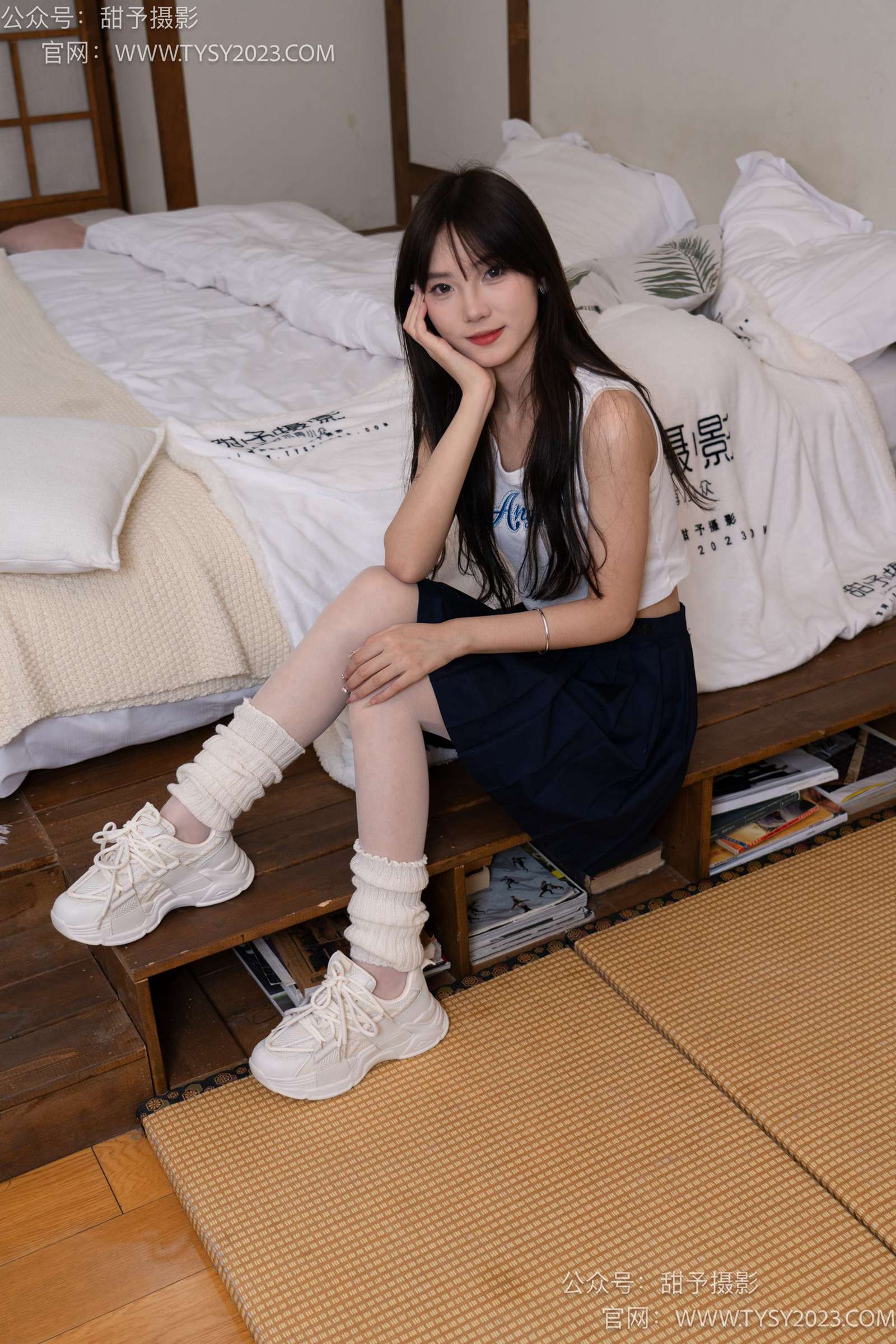 图片[122]-甜予摄影 NO.018 璇璇-运动鞋、白丝[131P] – 速更版-美库