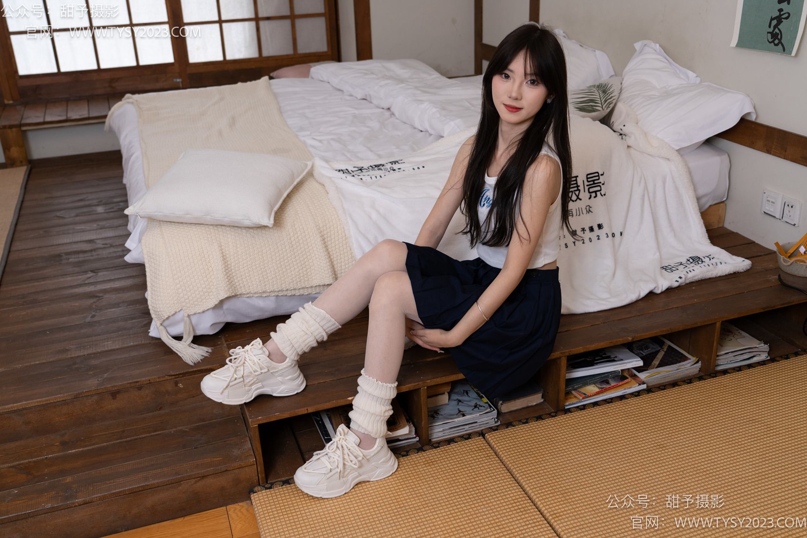 图片[123]-甜予摄影 NO.018 璇璇-运动鞋、白丝[131P] – 速更版-美库