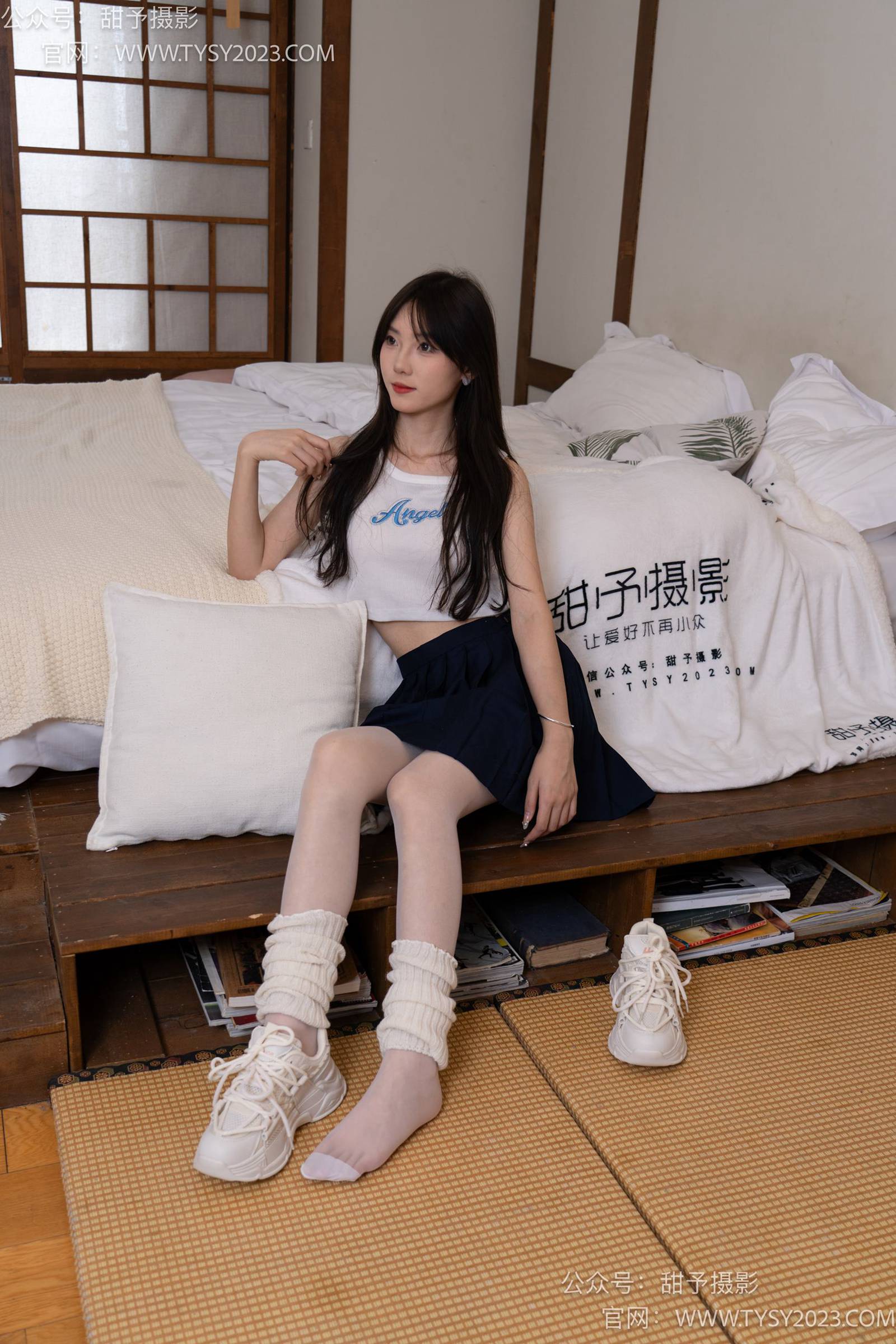 图片[133]-甜予摄影 NO.018 璇璇-运动鞋、白丝[131P] – 速更版-美库