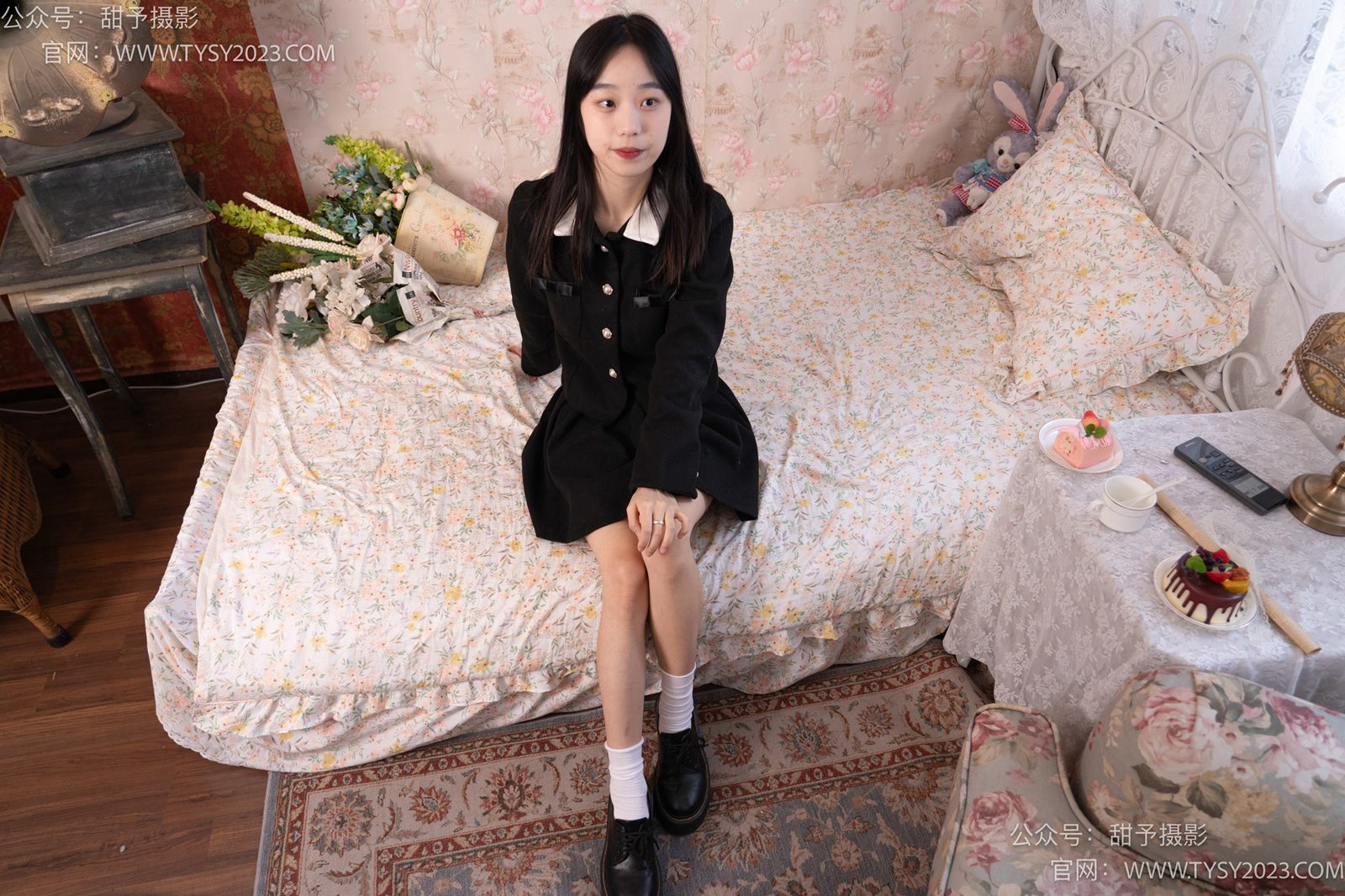 图片[10]-甜予摄影 NO.019 艺艺-皮鞋、白棉袜、裸足[128P] – 速更版-美库