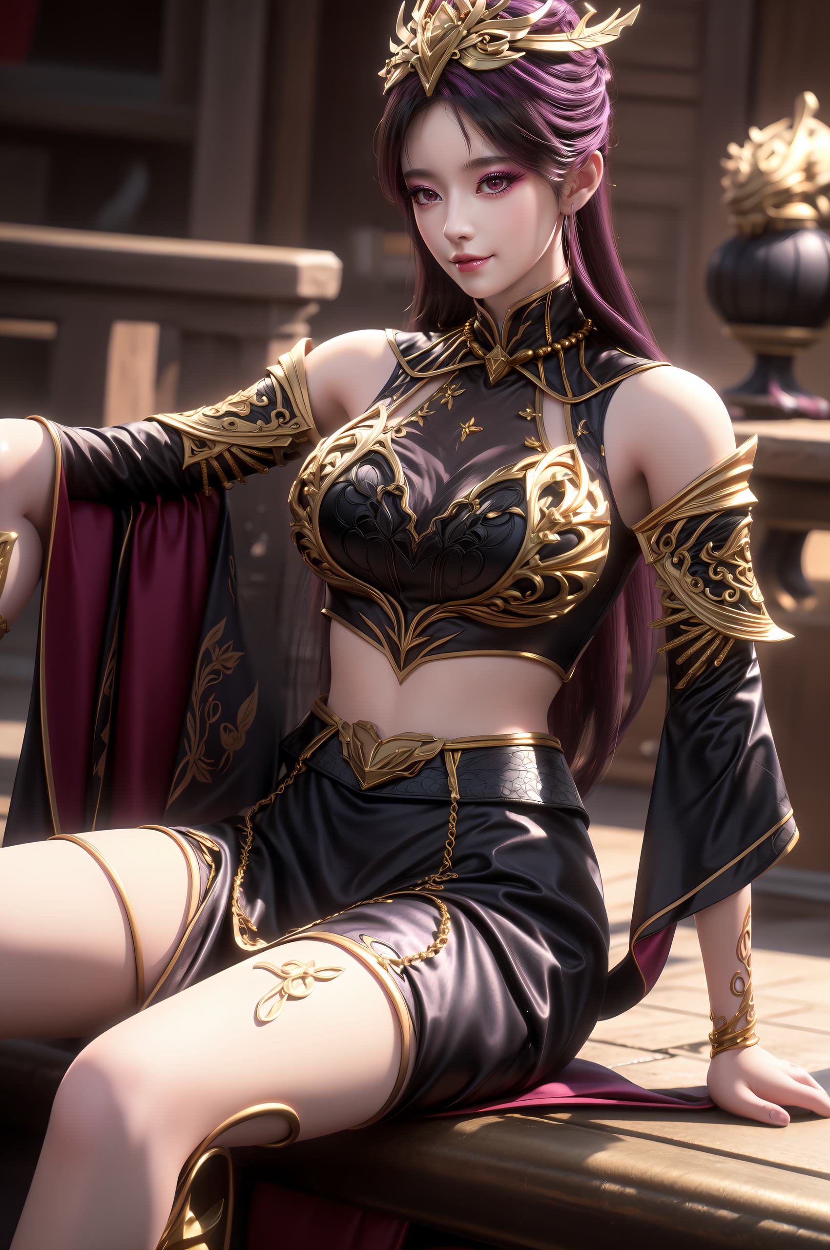 图片[12]-AI绘画 262 毒血夫人[19P] – 速更版-美库