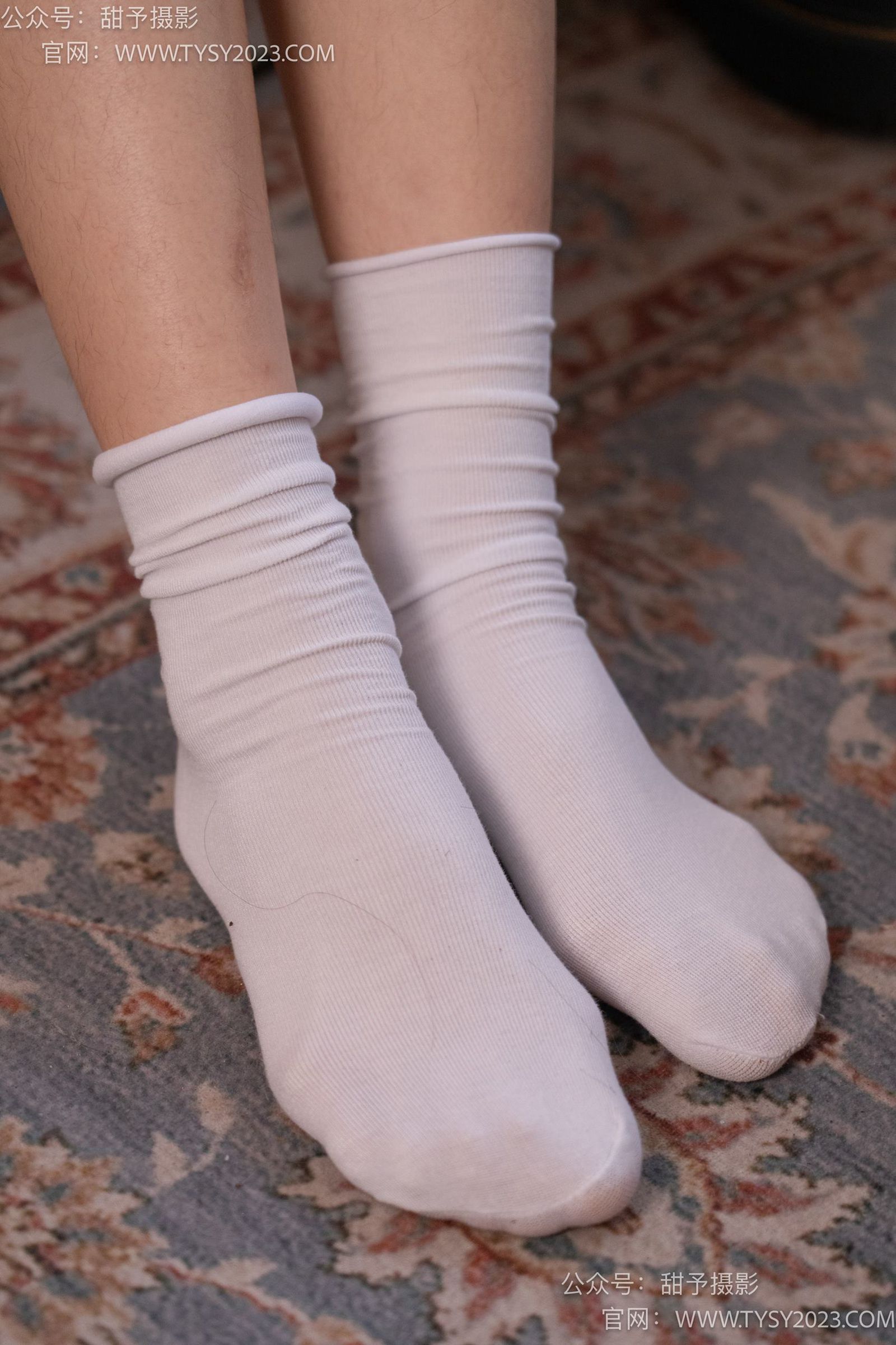 图片[46]-甜予摄影 NO.019 艺艺-皮鞋、白棉袜、裸足[128P] – 速更版-美库