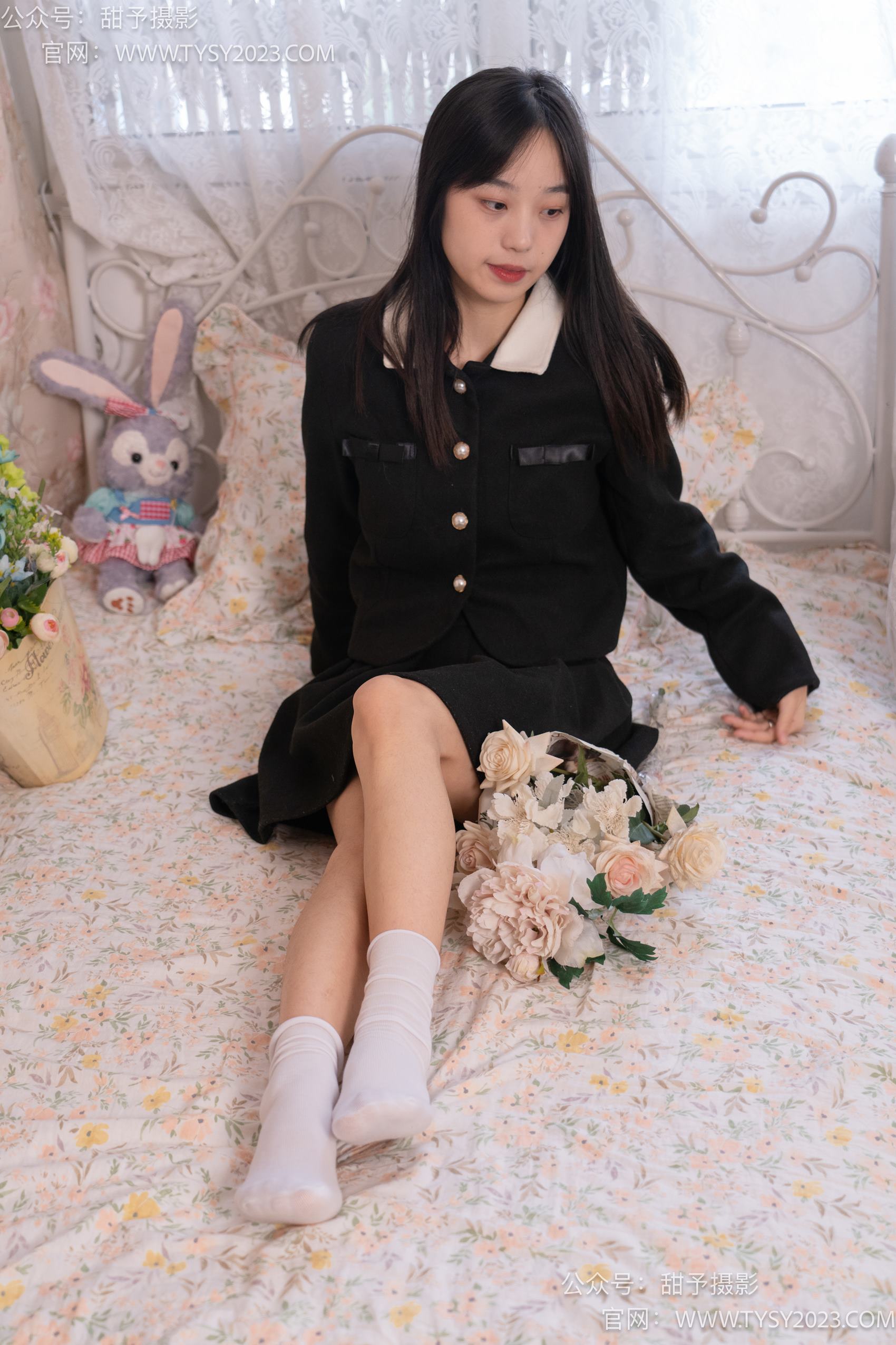 图片[51]-甜予摄影 NO.019 艺艺-皮鞋、白棉袜、裸足[128P] – 速更版-美库