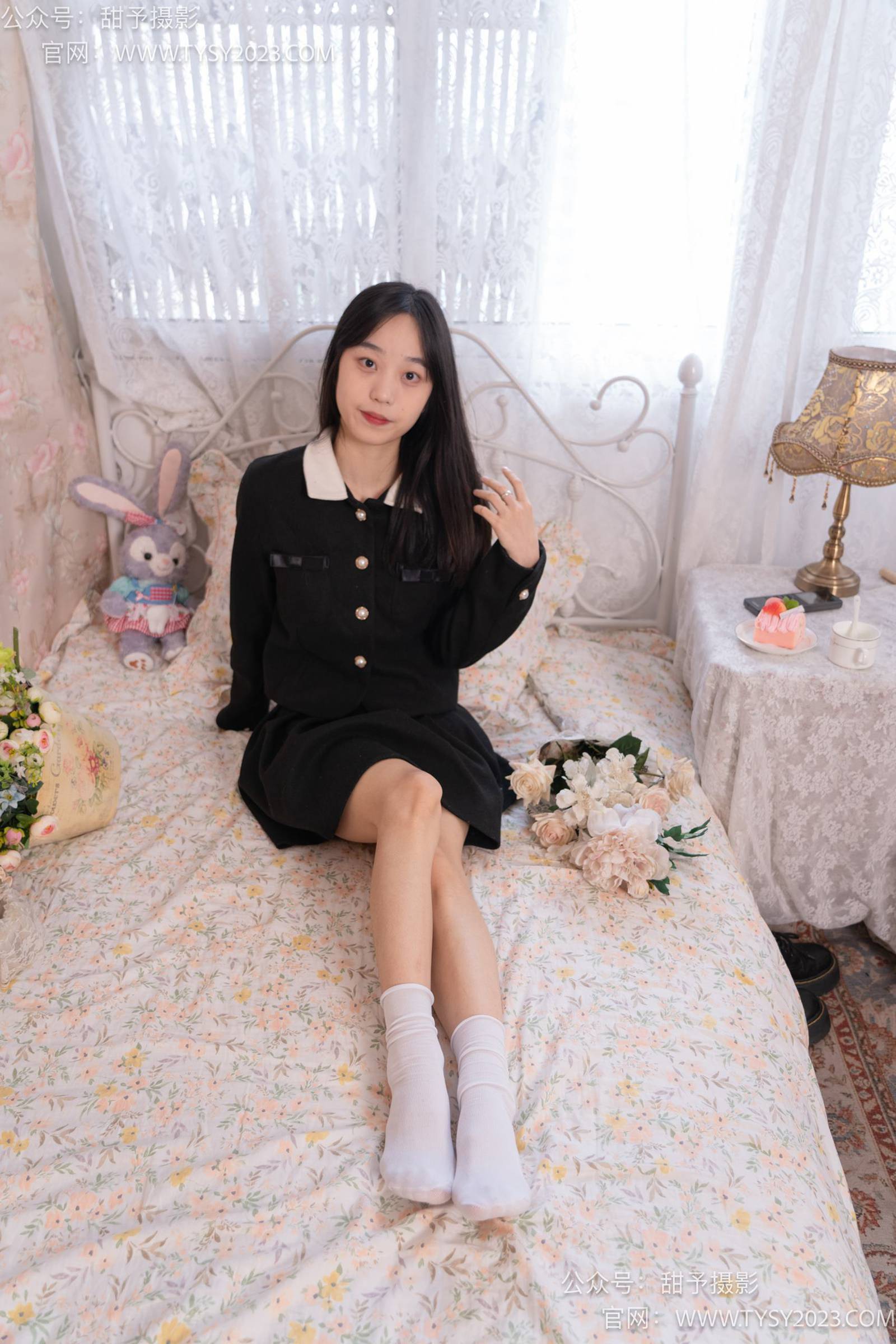 图片[87]-甜予摄影 NO.019 艺艺-皮鞋、白棉袜、裸足[128P] – 速更版-美库