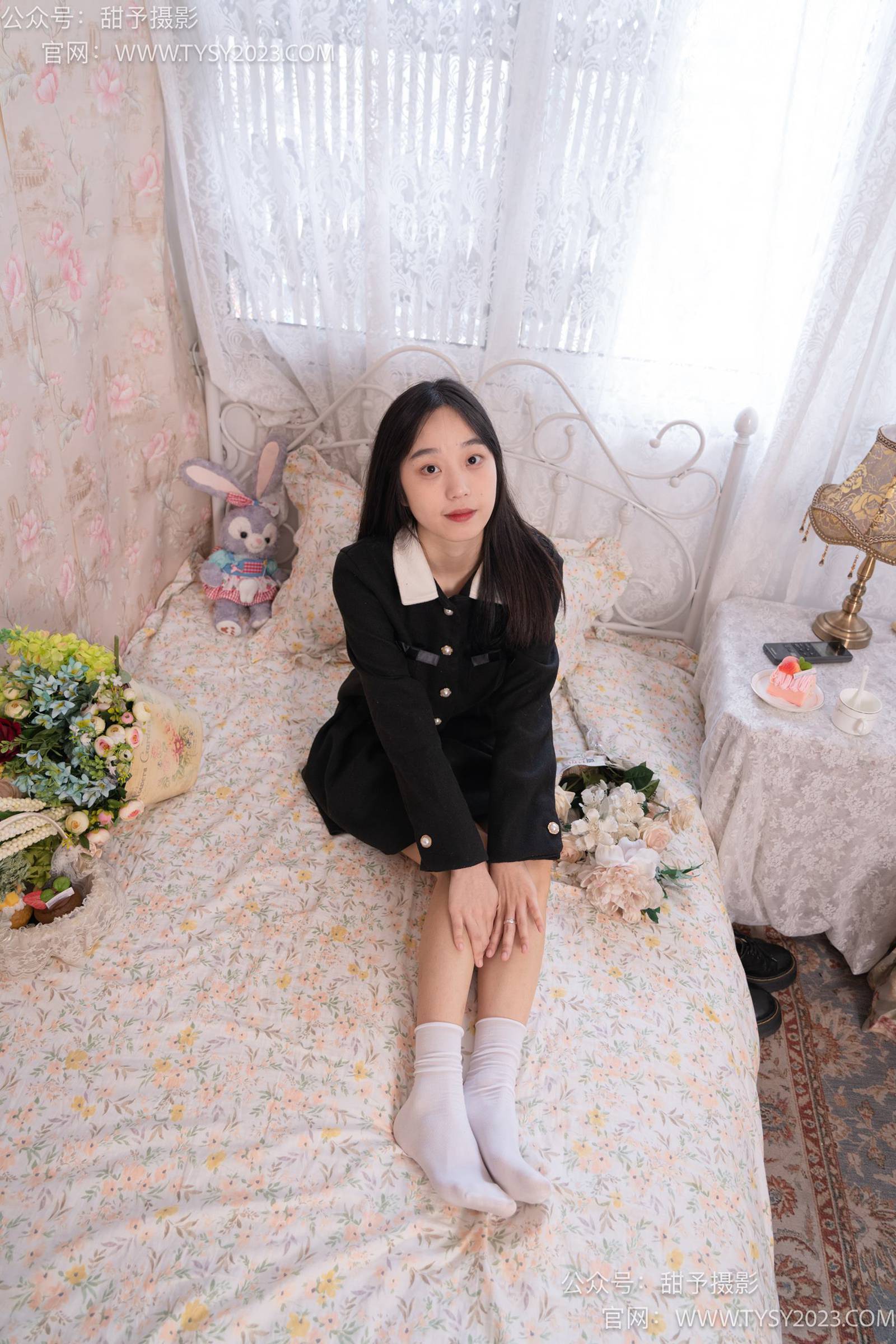 图片[88]-甜予摄影 NO.019 艺艺-皮鞋、白棉袜、裸足[128P] – 速更版-美库