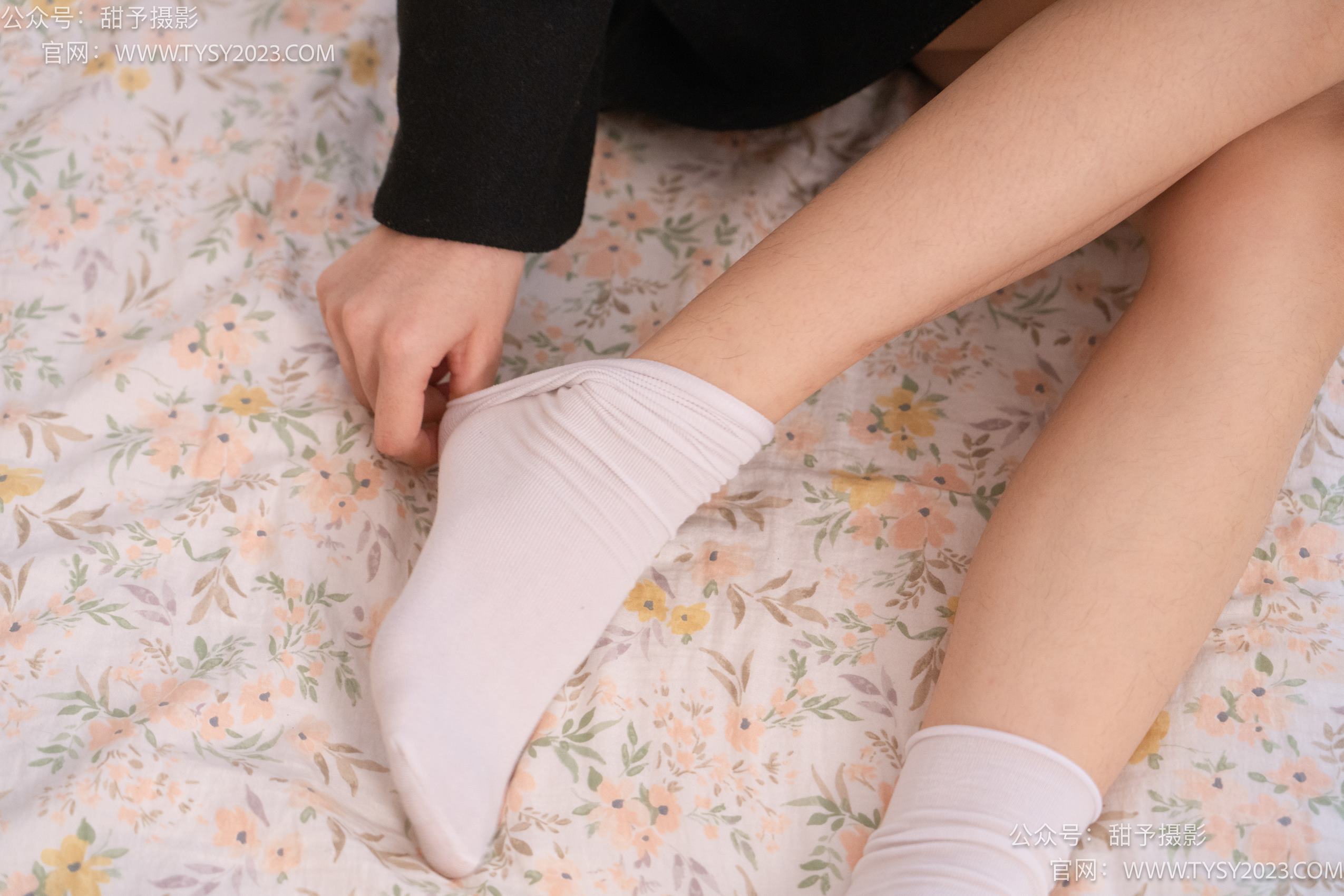 图片[89]-甜予摄影 NO.019 艺艺-皮鞋、白棉袜、裸足[128P] – 速更版-美库