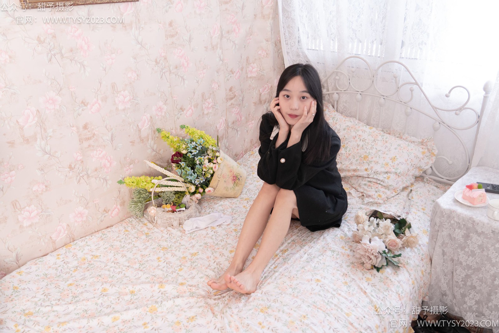 图片[106]-甜予摄影 NO.019 艺艺-皮鞋、白棉袜、裸足[128P] – 速更版-美库