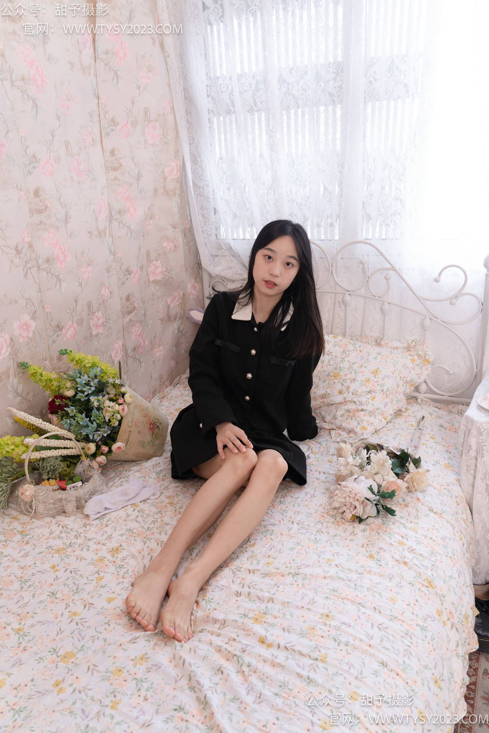 图片[116]-甜予摄影 NO.019 艺艺-皮鞋、白棉袜、裸足[128P] – 速更版-美库