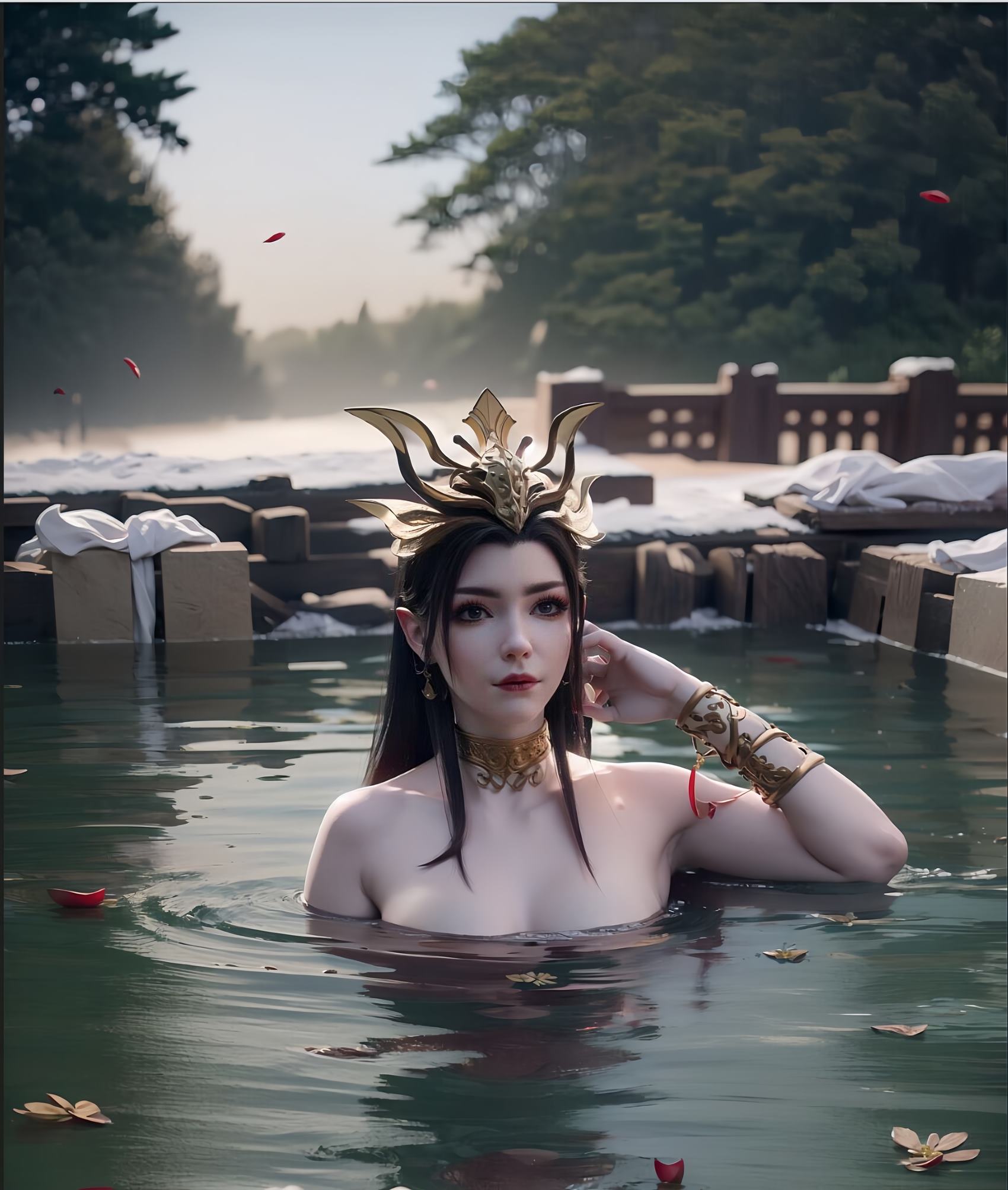 图片[13]-AI绘画 264 国漫女神[117P] – 速更版-美库