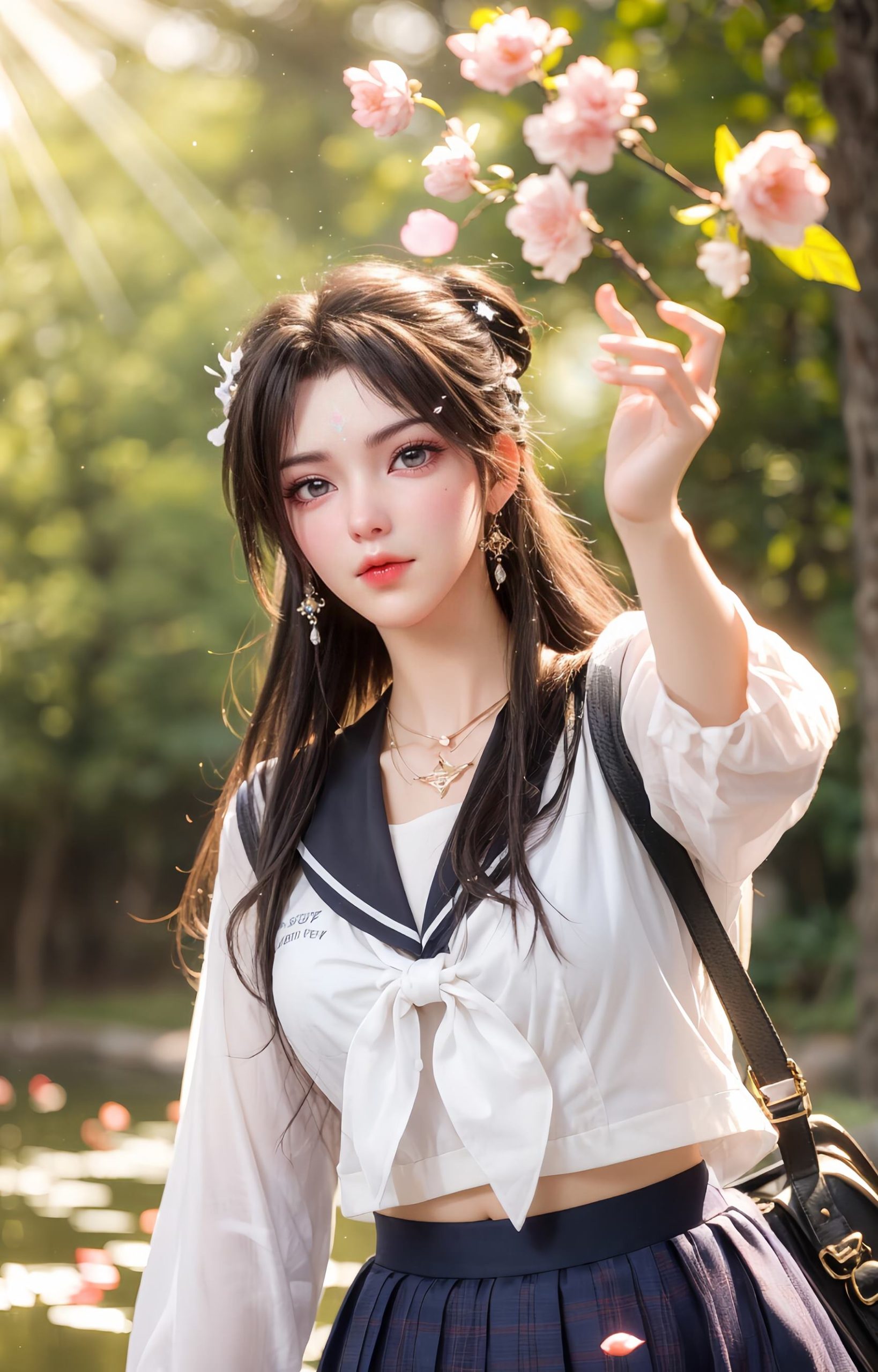 图片[18]-AI绘画 264 国漫女神[117P] – 速更版-美库