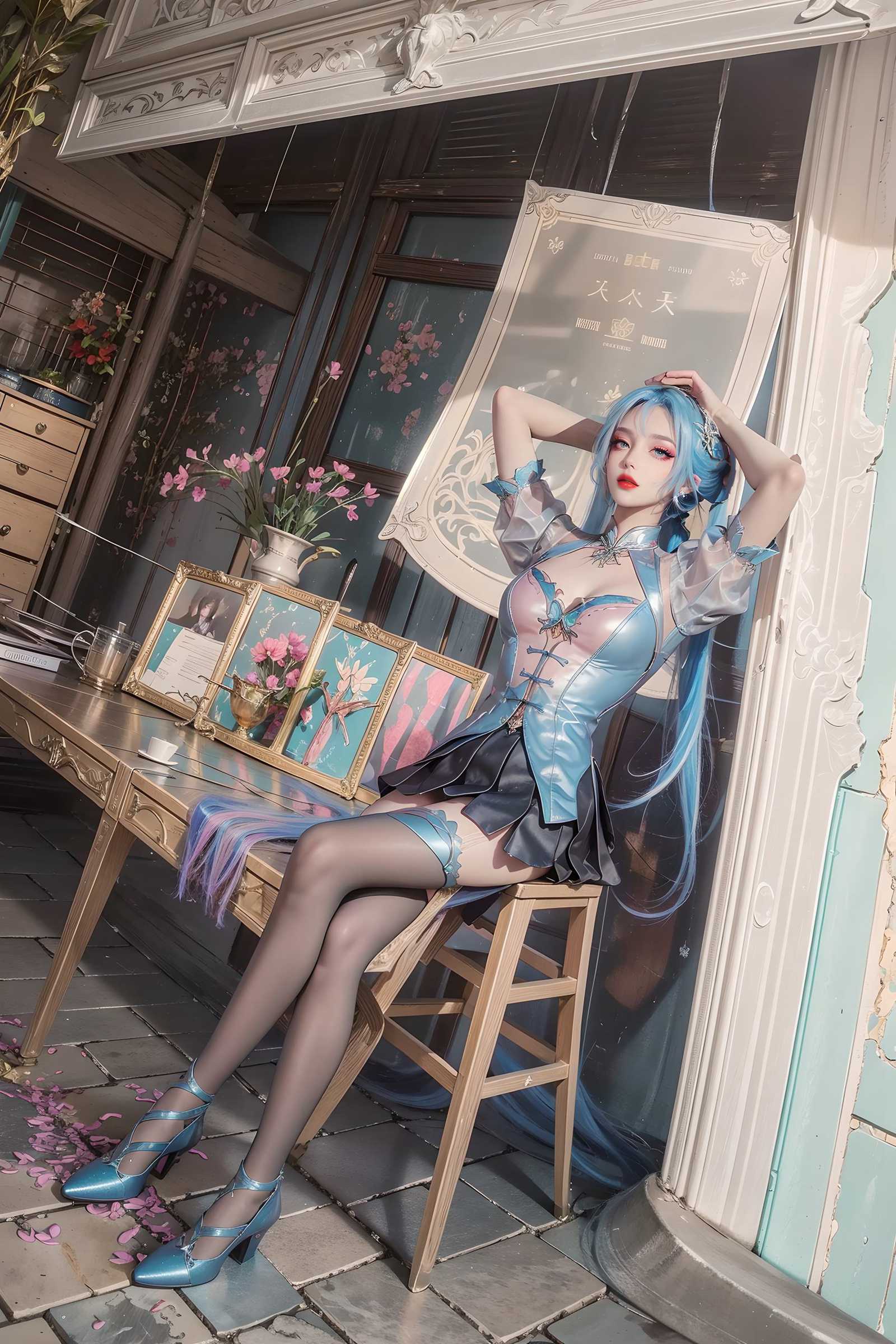 图片[23]-AI绘画 265 唐舞桐[26P] – 速更版-美库