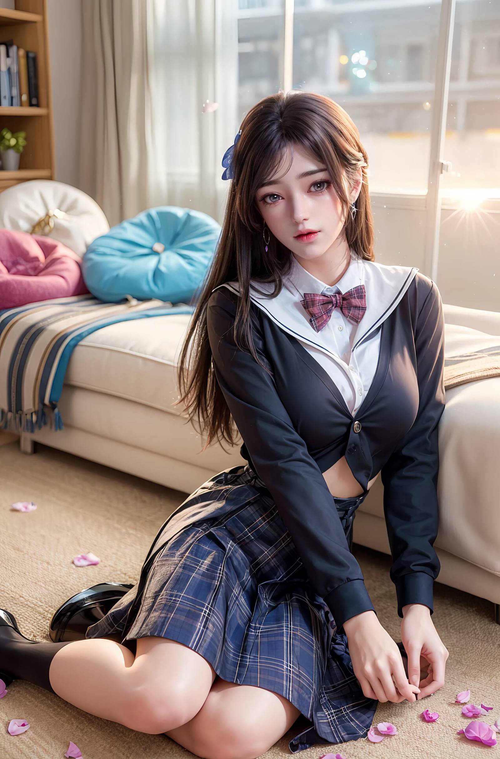 图片[47]-AI绘画 264 国漫女神[117P] – 速更版-美库