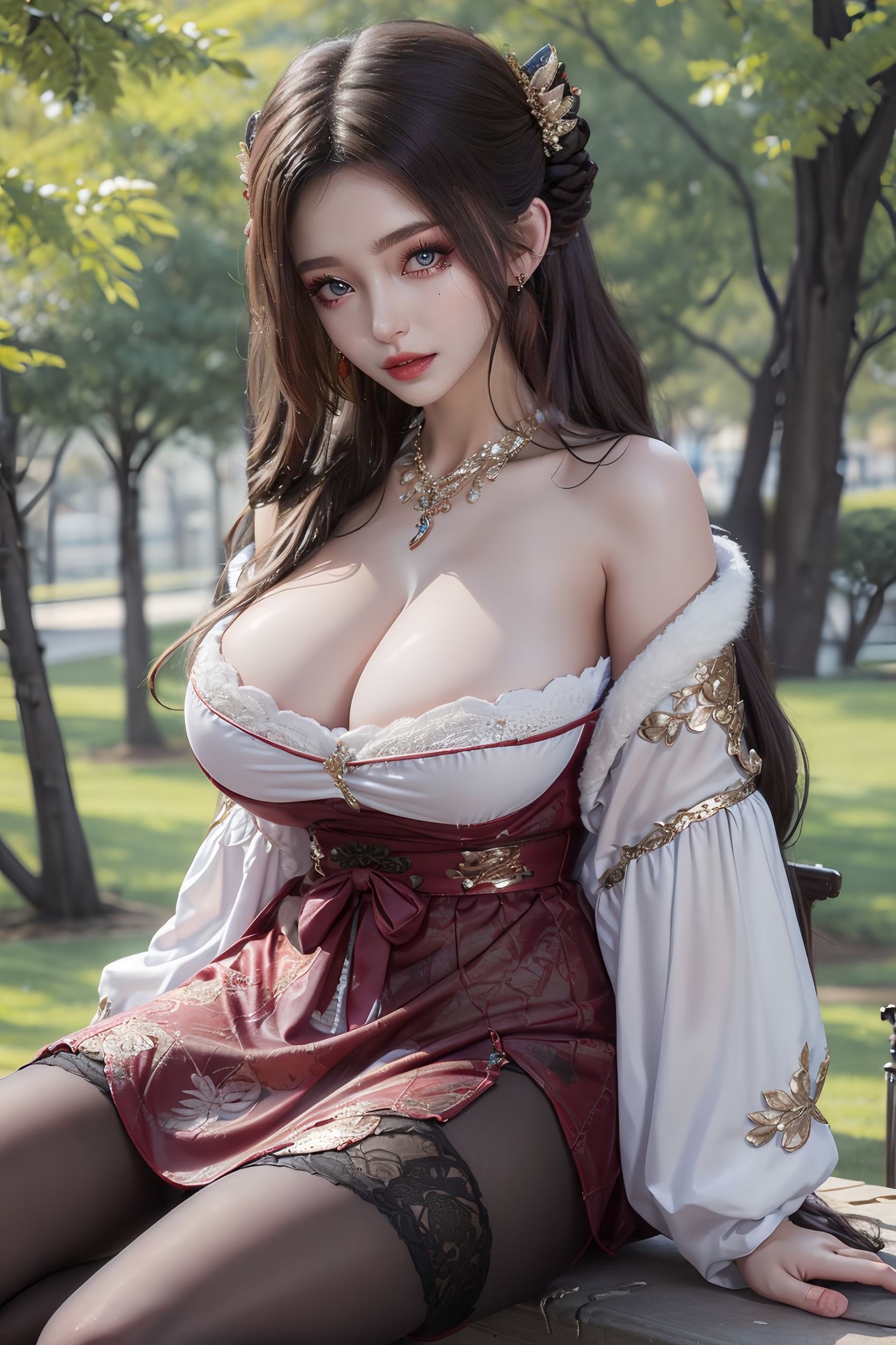 图片[68]-AI绘画 264 国漫女神[117P] – 速更版-美库