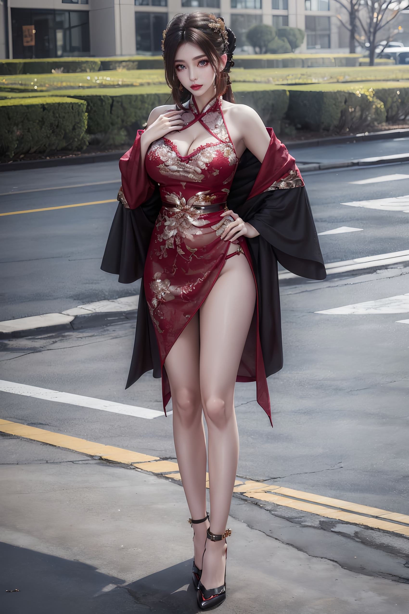 图片[70]-AI绘画 264 国漫女神[117P] – 速更版-美库