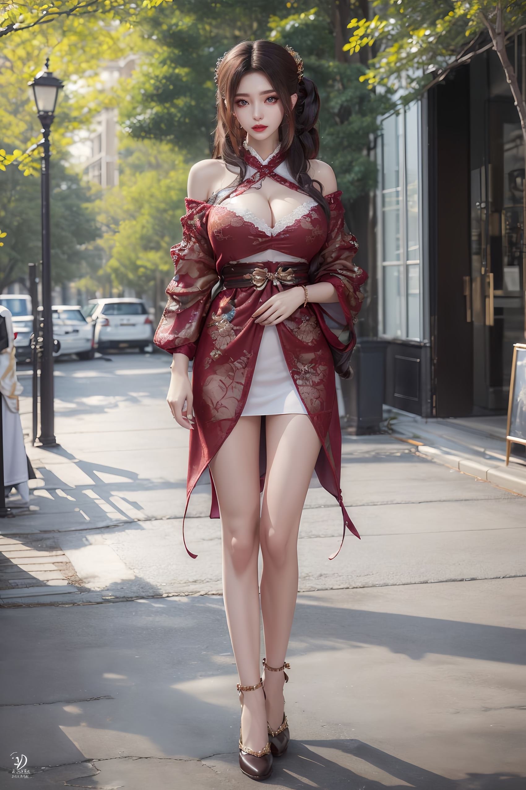 图片[71]-AI绘画 264 国漫女神[117P] – 速更版-美库