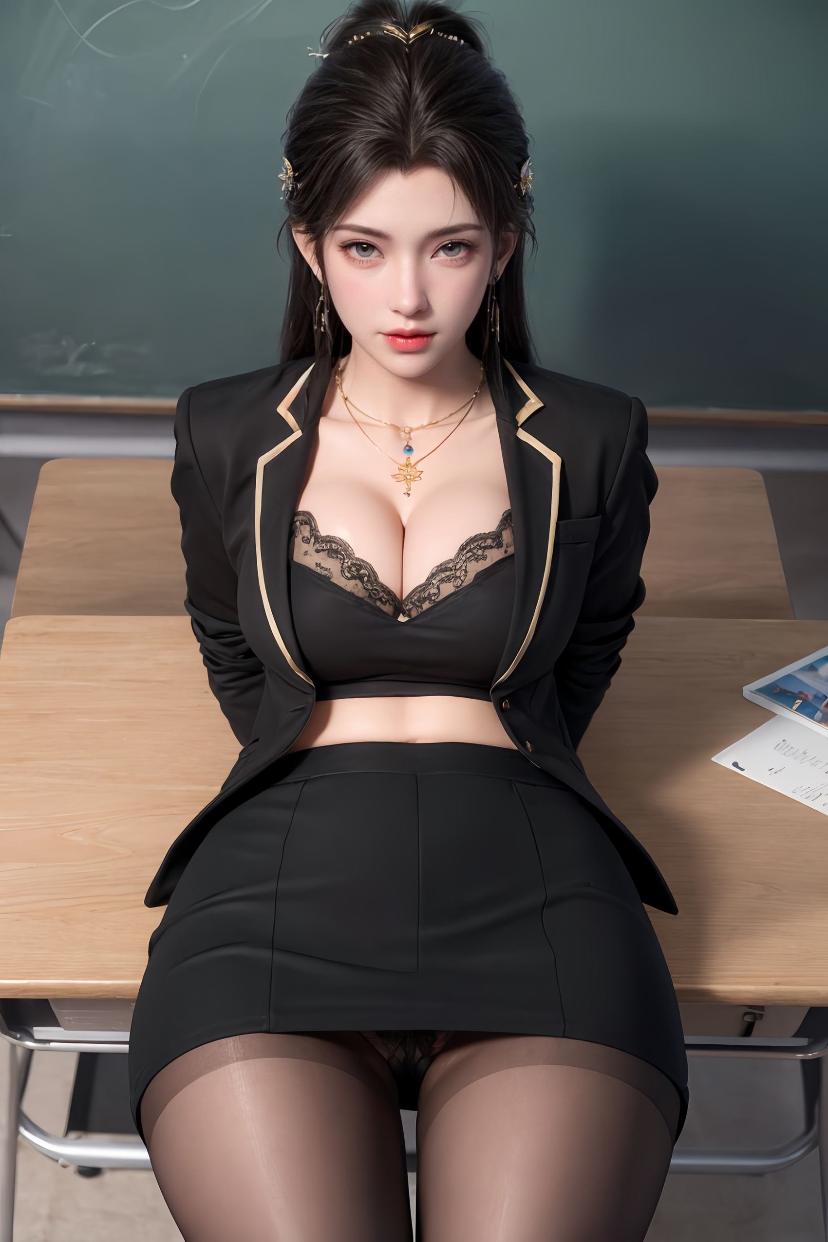 图片[86]-AI绘画 264 国漫女神[117P] – 速更版-美库