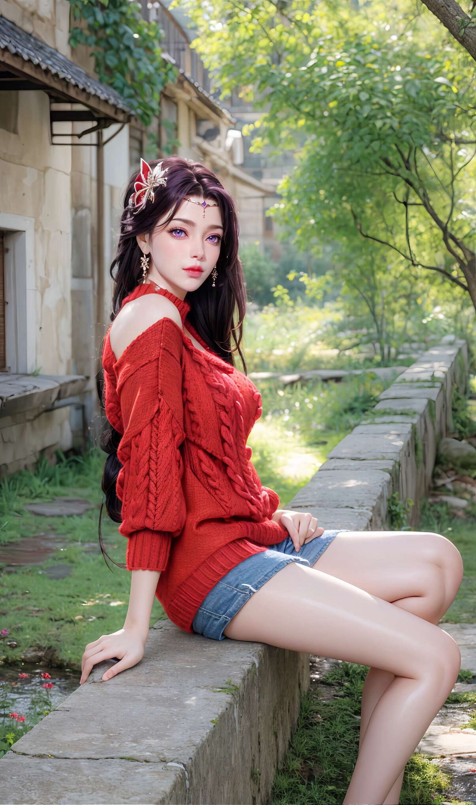 图片[90]-AI绘画 264 国漫女神[117P] – 速更版-美库