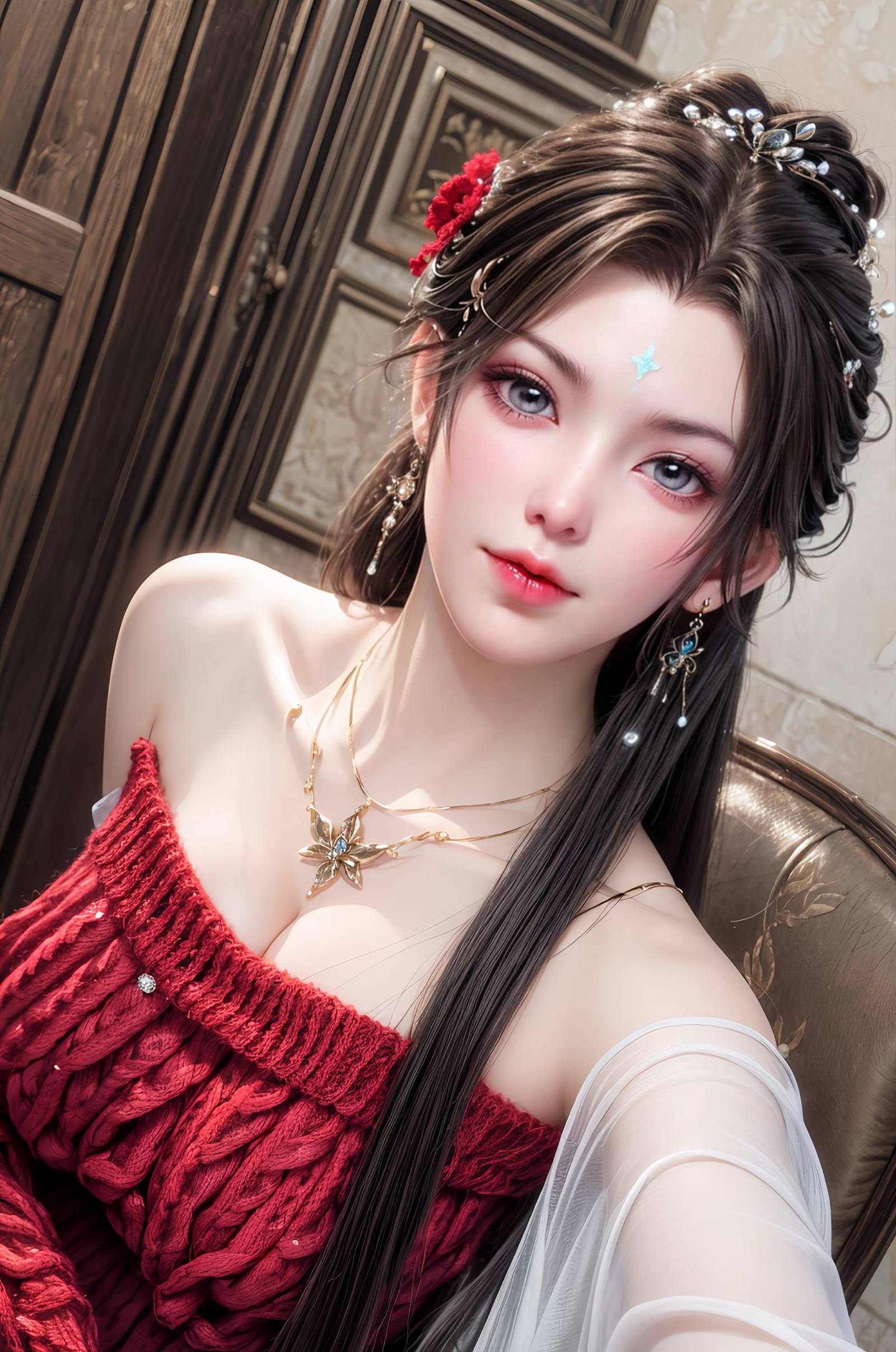 图片[91]-AI绘画 264 国漫女神[117P] – 速更版-美库