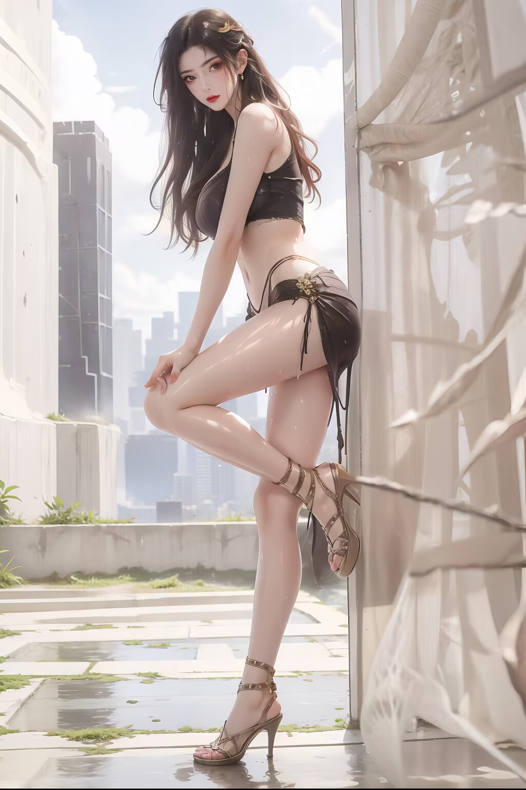 图片[104]-AI绘画 264 国漫女神[117P] – 速更版-美库