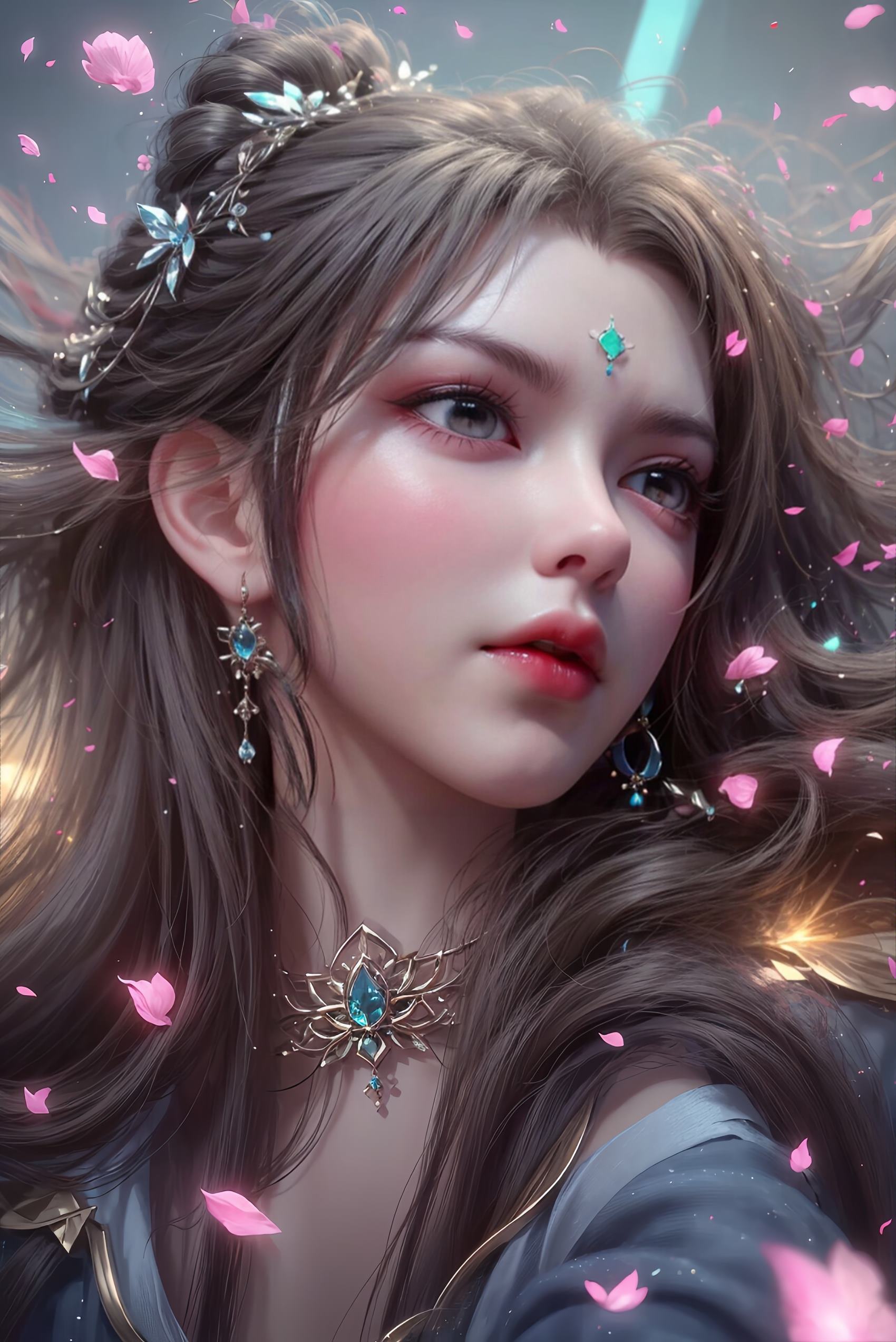 图片[113]-AI绘画 264 国漫女神[117P] – 速更版-美库