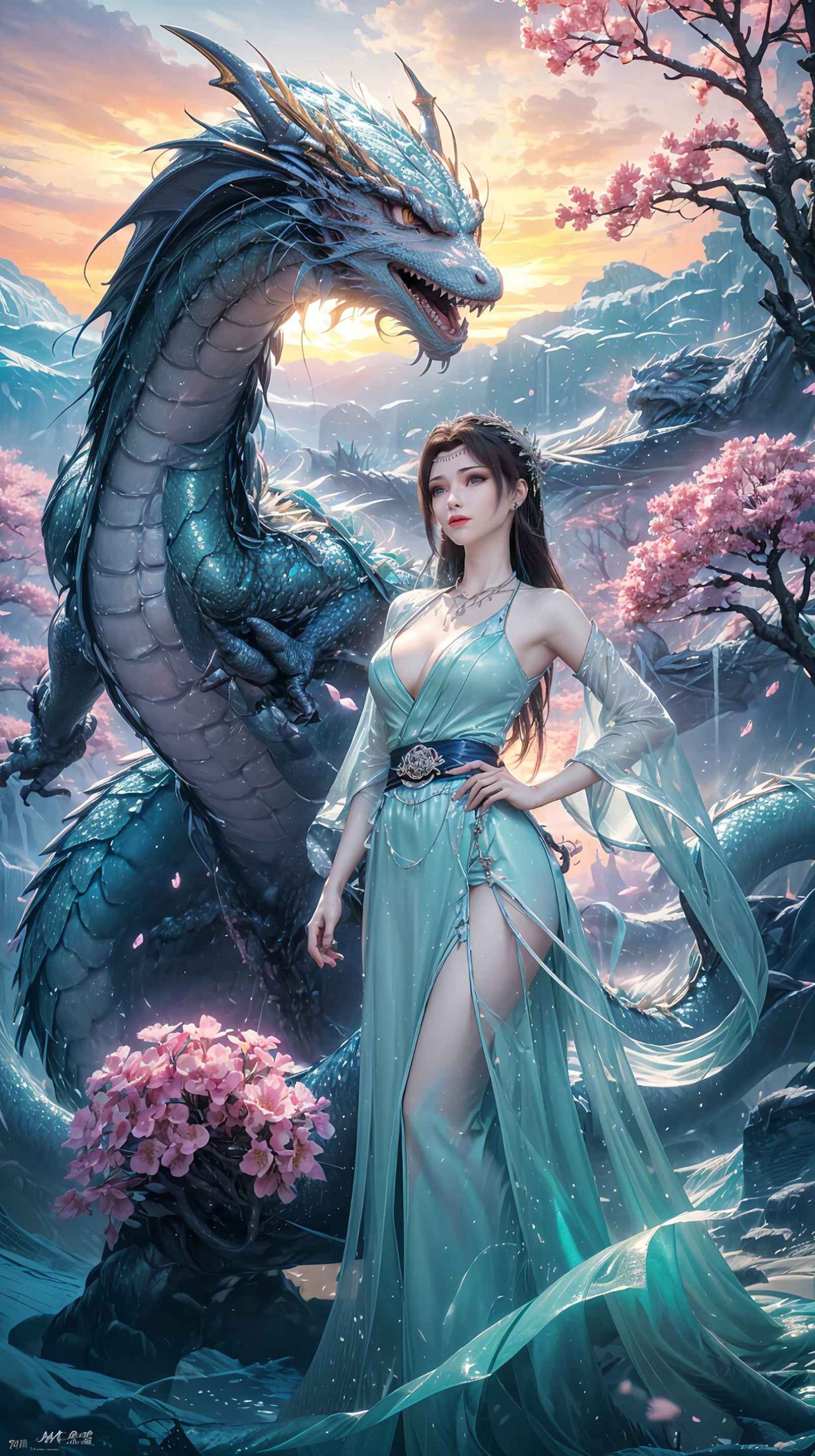 图片[118]-AI绘画 264 国漫女神[117P] – 速更版-美库