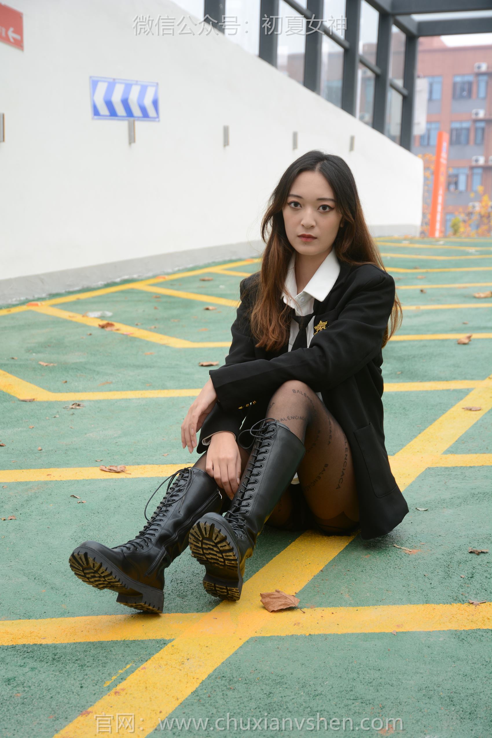 图片[22]-初夏女神 NO.124 依依 学校车库[140P] – 速更版-美库