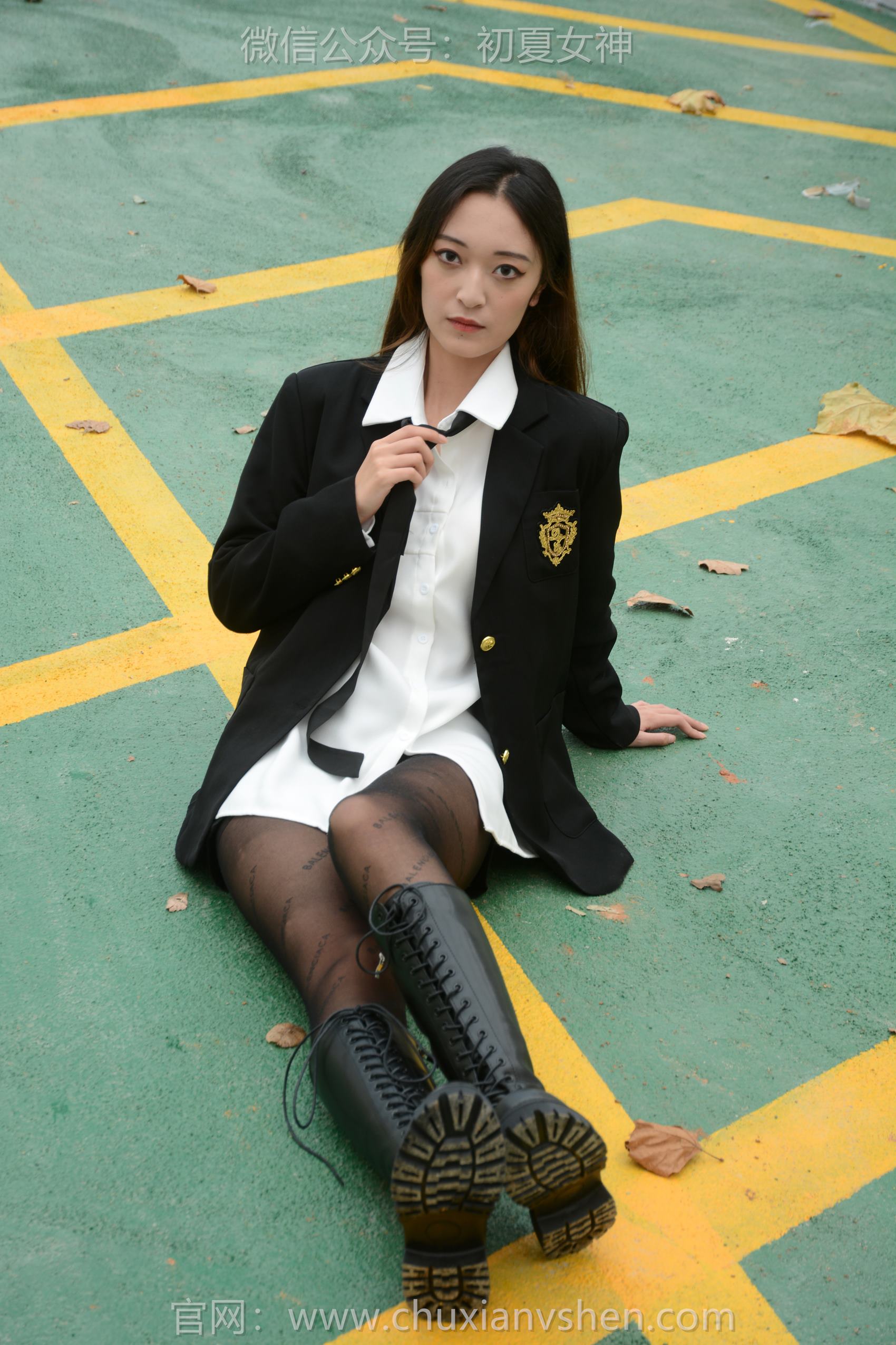 图片[34]-初夏女神 NO.124 依依 学校车库[140P] – 速更版-美库