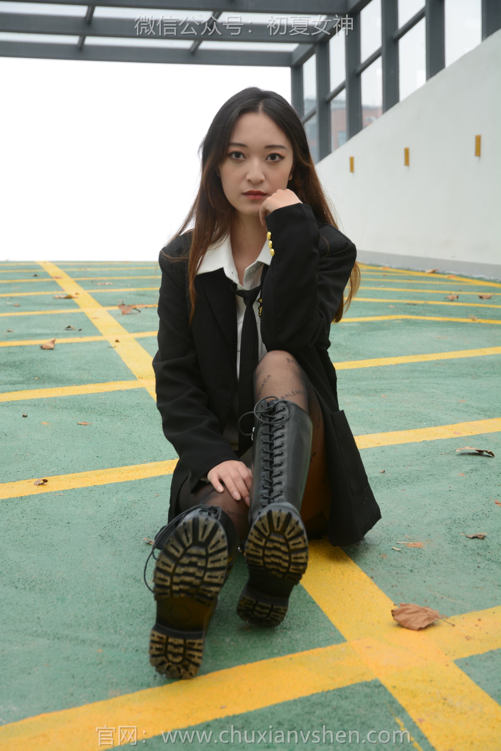 图片[47]-初夏女神 NO.124 依依 学校车库[140P] – 速更版-美库