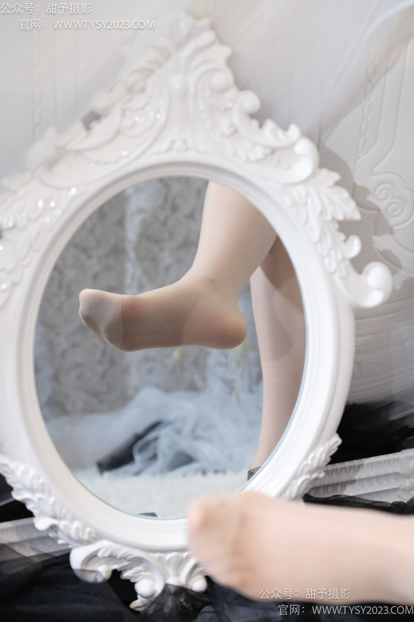图片[55]-甜予摄影 NO.020 鱼鱼-皮鞋、蕾丝袜、肉丝[129P] – 速更版-美库