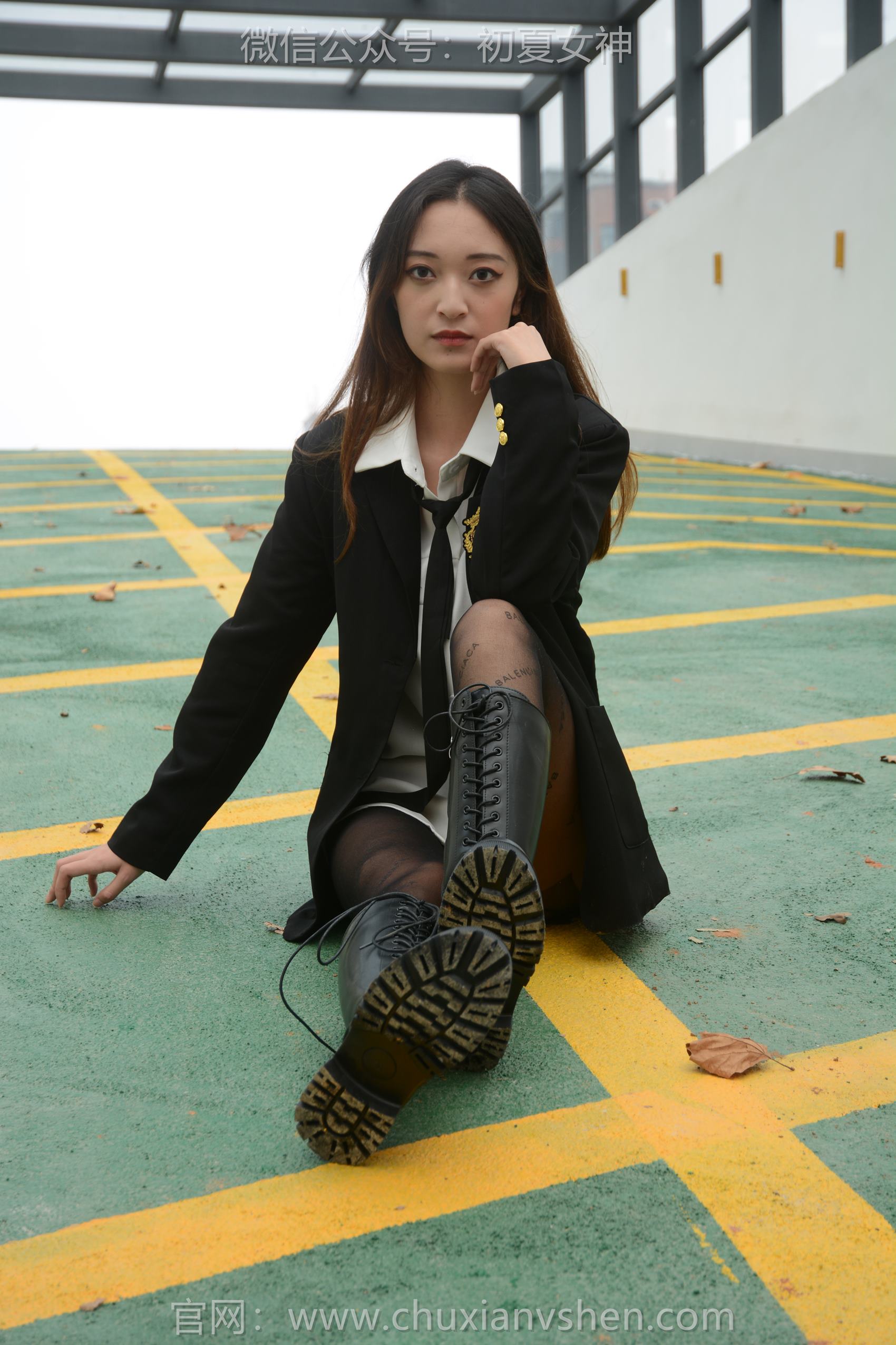 图片[48]-初夏女神 NO.124 依依 学校车库[140P] – 速更版-美库