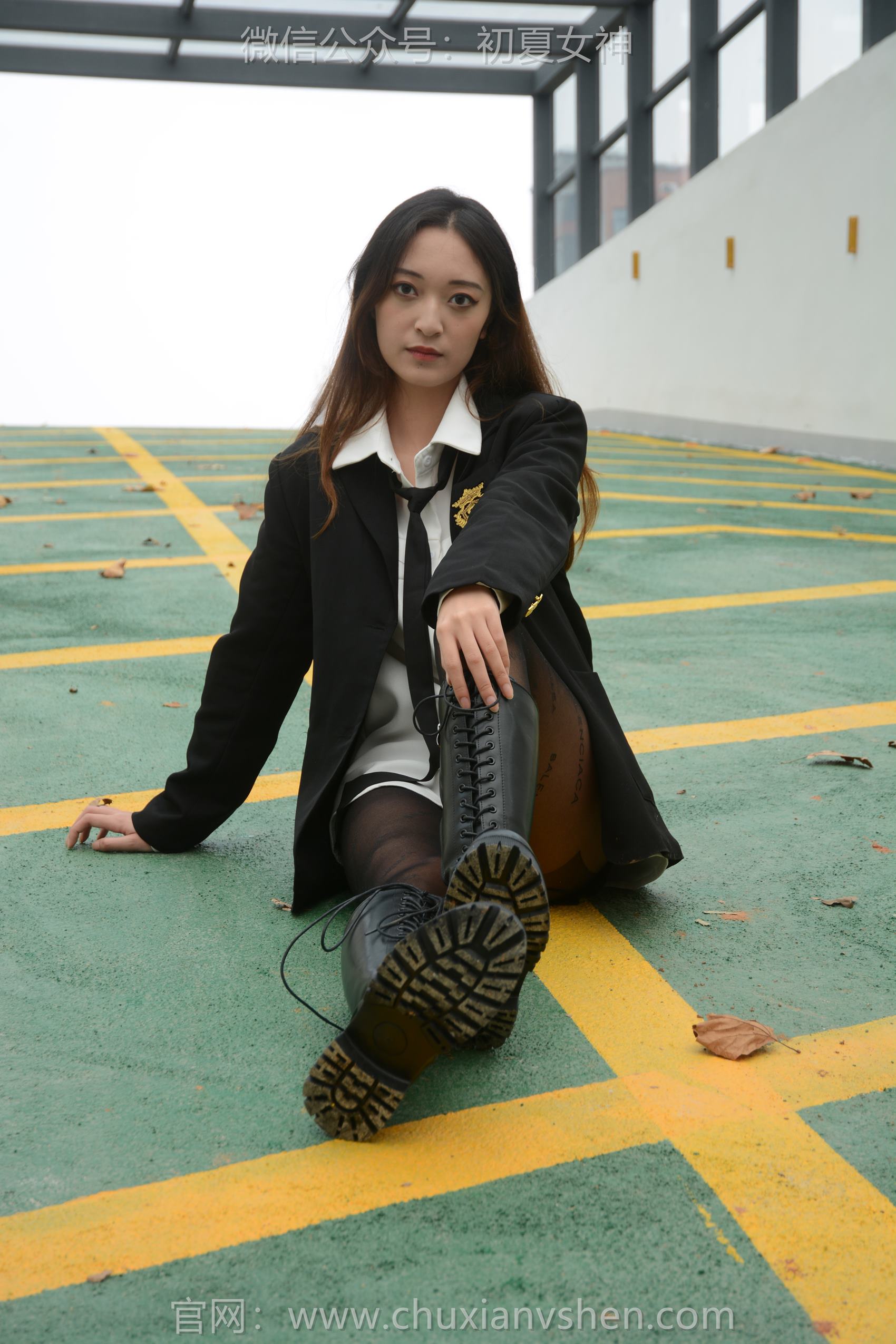 图片[49]-初夏女神 NO.124 依依 学校车库[140P] – 速更版-美库