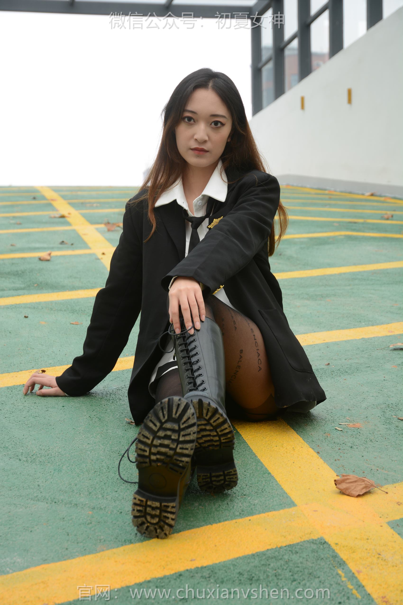 图片[50]-初夏女神 NO.124 依依 学校车库[140P] – 速更版-美库