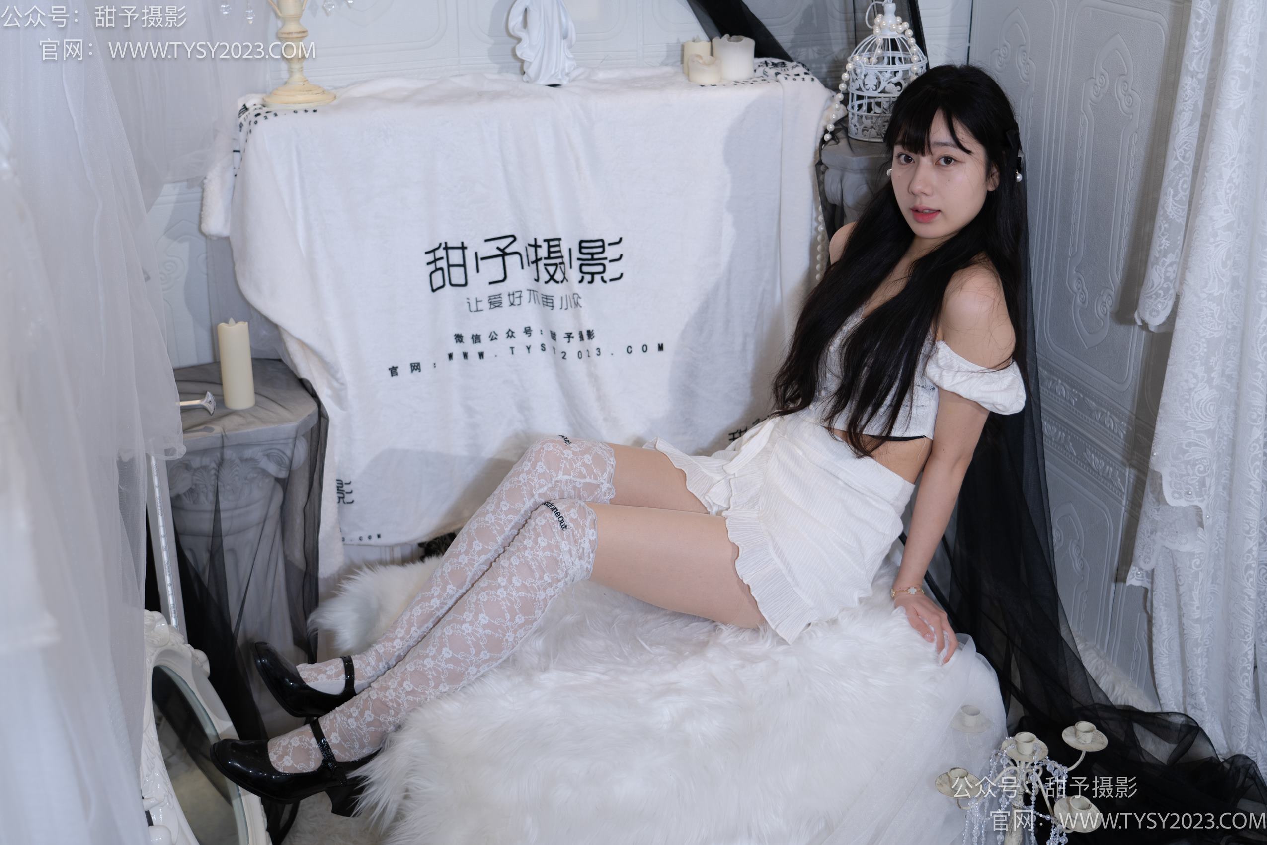 图片[92]-甜予摄影 NO.020 鱼鱼-皮鞋、蕾丝袜、肉丝[129P] – 速更版-美库