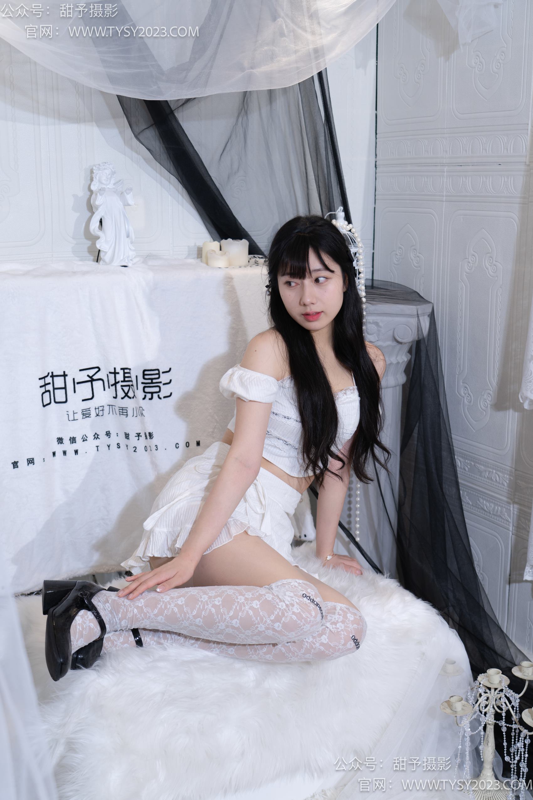 图片[98]-甜予摄影 NO.020 鱼鱼-皮鞋、蕾丝袜、肉丝[129P] – 速更版-美库