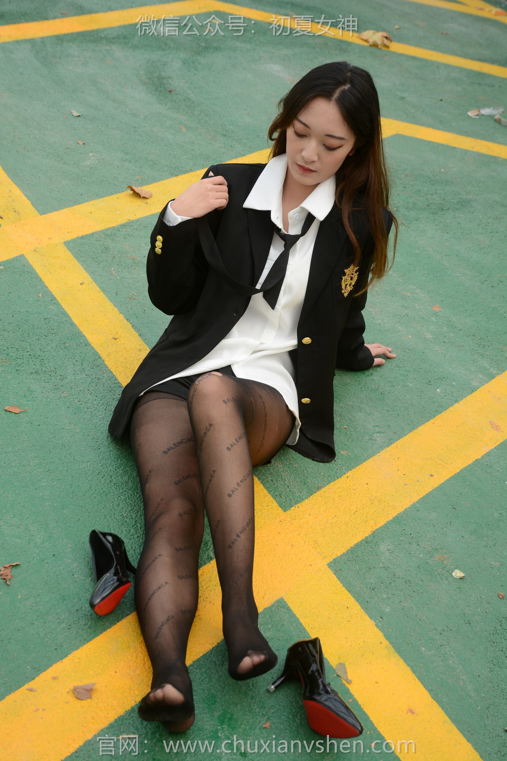 图片[87]-初夏女神 NO.124 依依 学校车库[140P] – 速更版-美库