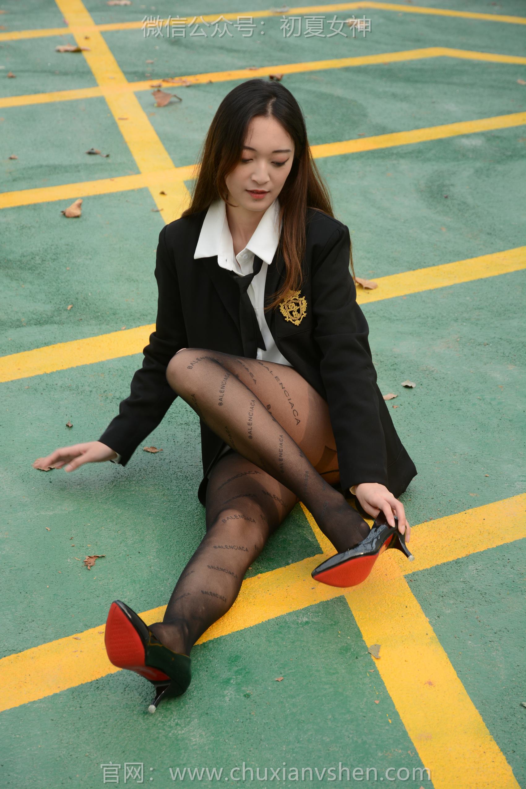 图片[89]-初夏女神 NO.124 依依 学校车库[140P] – 速更版-美库