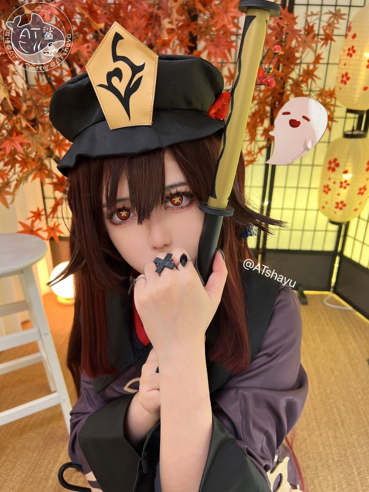 图片[11]-AT鲨 – 原神 胡桃[30P] – 速更版-美库