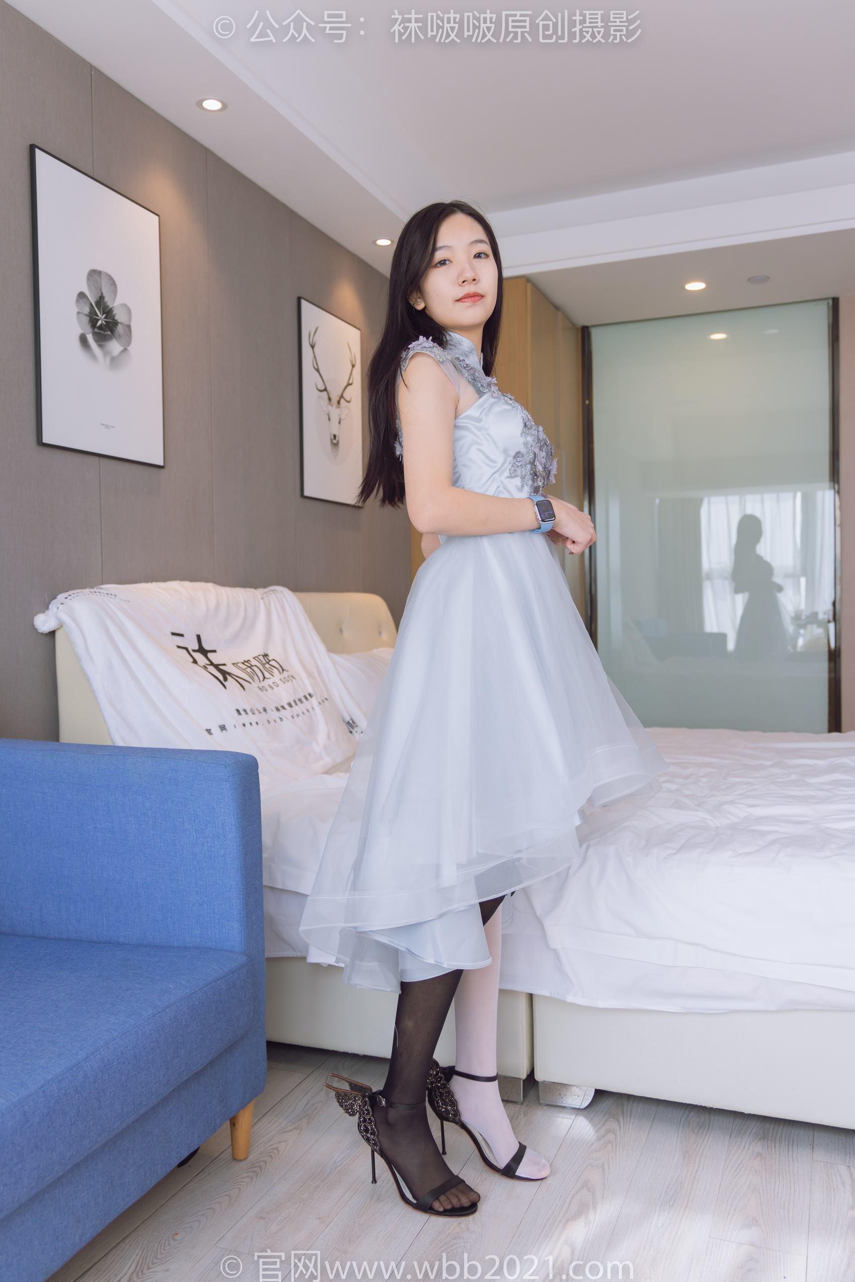 图片[11]-[BoBoSocks袜啵啵]NO.356 小甜豆-高跟鞋、黑白丝大腿袜[150P] – 速更版-美库