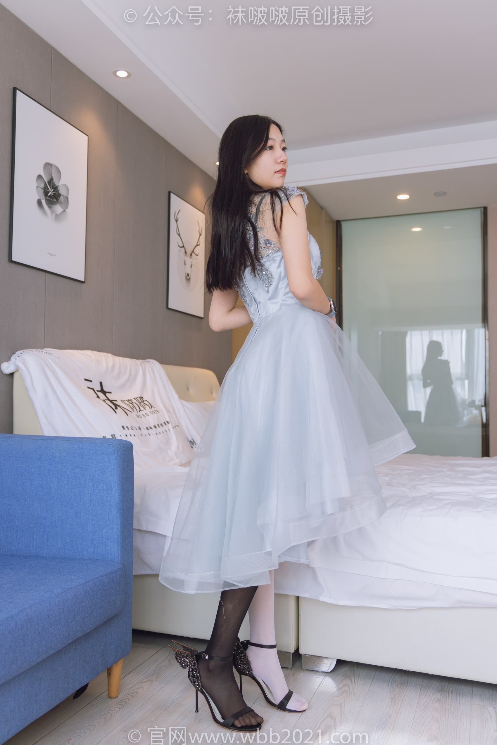 图片[12]-[BoBoSocks袜啵啵]NO.356 小甜豆-高跟鞋、黑白丝大腿袜[150P] – 速更版-美库