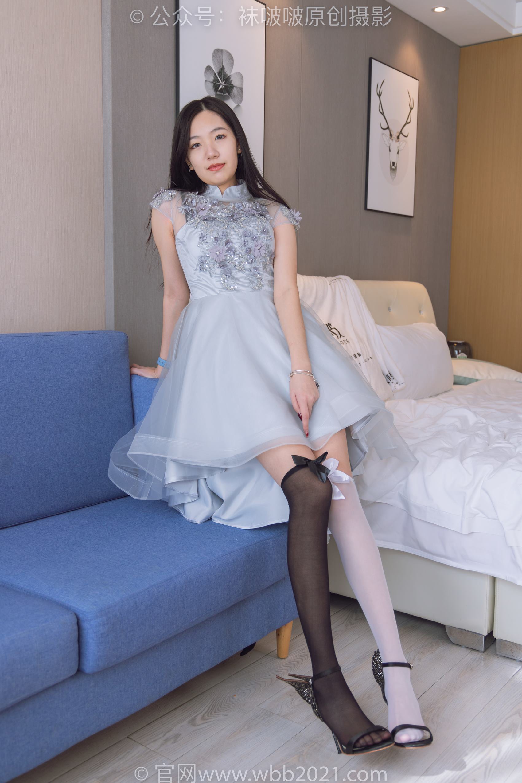 图片[23]-[BoBoSocks袜啵啵]NO.356 小甜豆-高跟鞋、黑白丝大腿袜[150P] – 速更版-美库