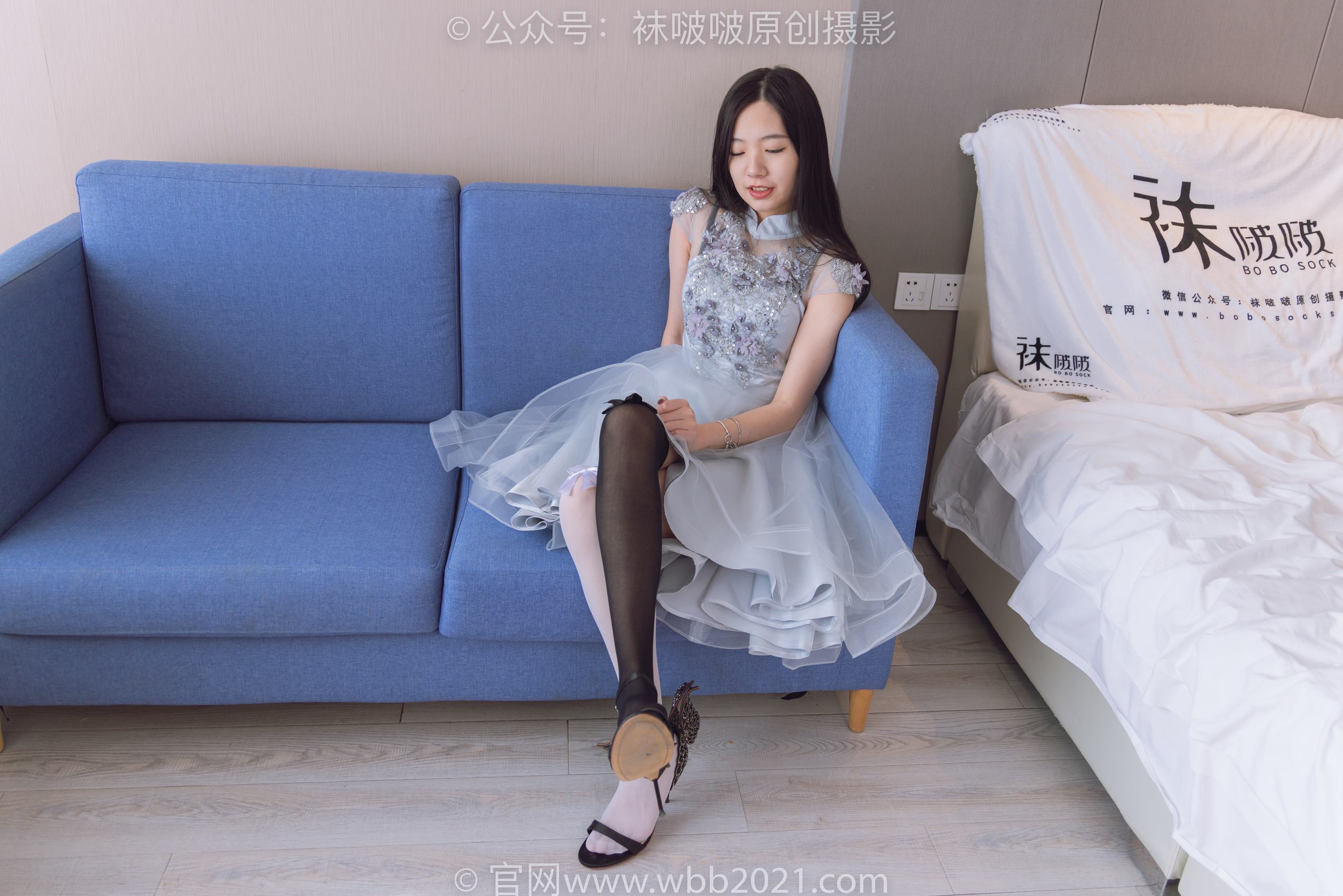 图片[32]-[BoBoSocks袜啵啵]NO.356 小甜豆-高跟鞋、黑白丝大腿袜[150P] – 速更版-美库